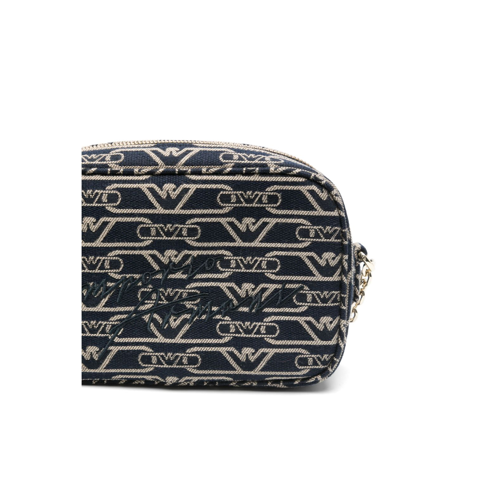 Jacquard Canvas Camera Case with All-Over Monogram