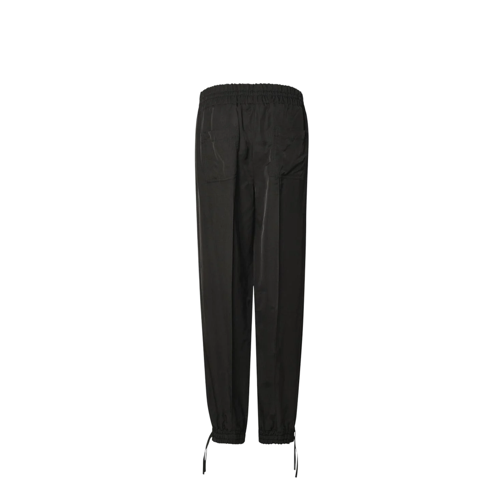 Black Viscose Trousers