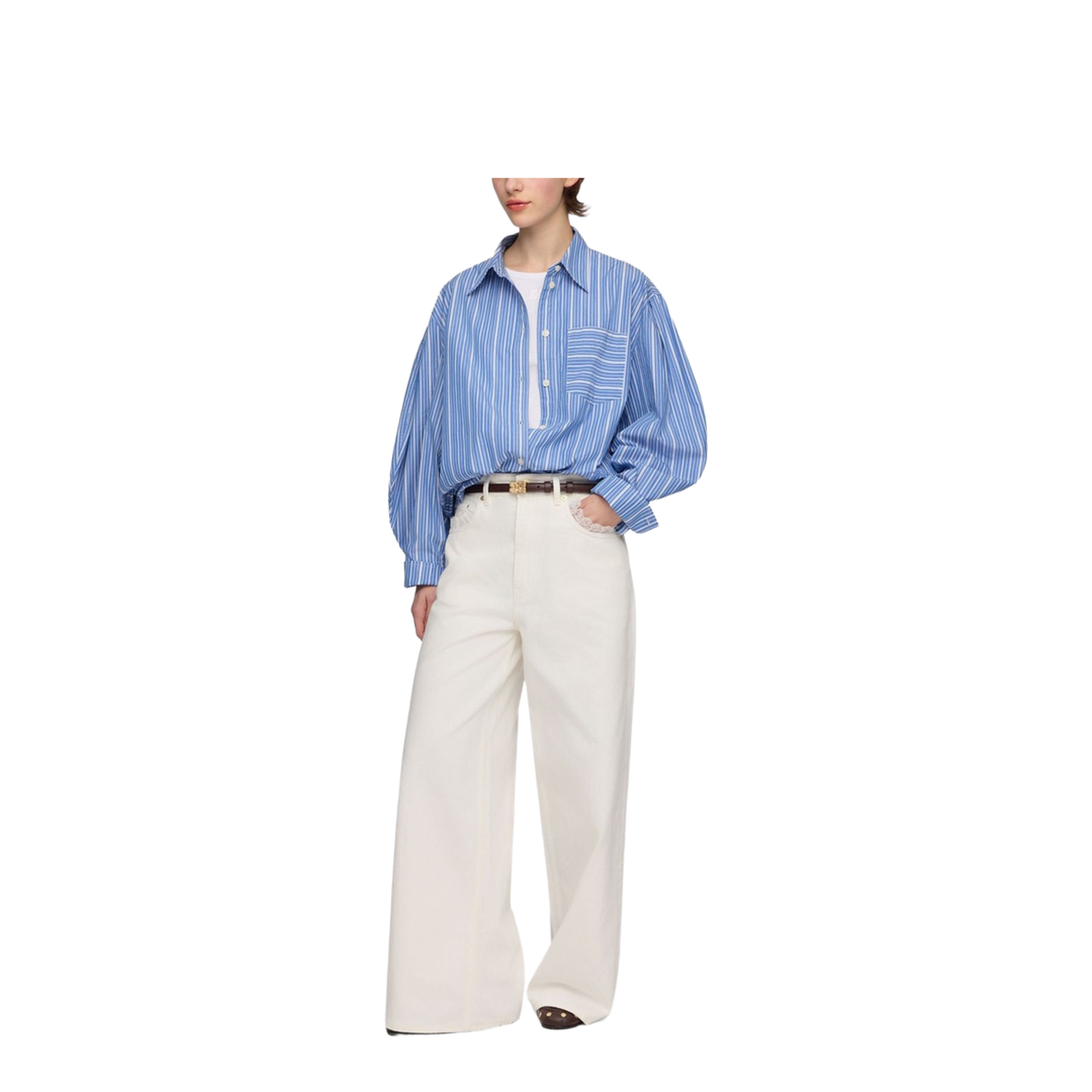 MAYFEYR - Ganni - Shirts Clear Blue - A1140007ZWF