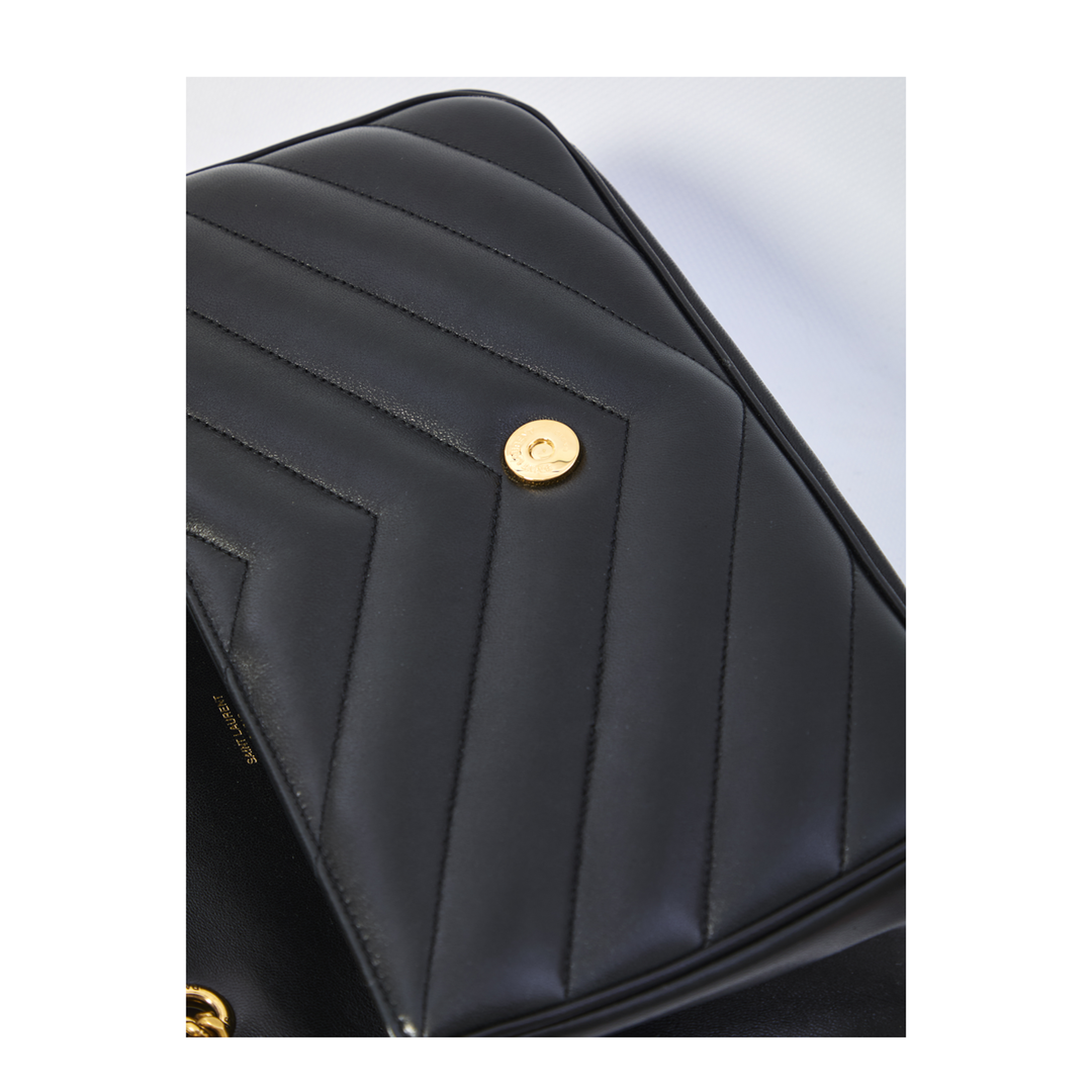 LOULOU Matelassé Lambskin Medium Shoulder Bags - Black