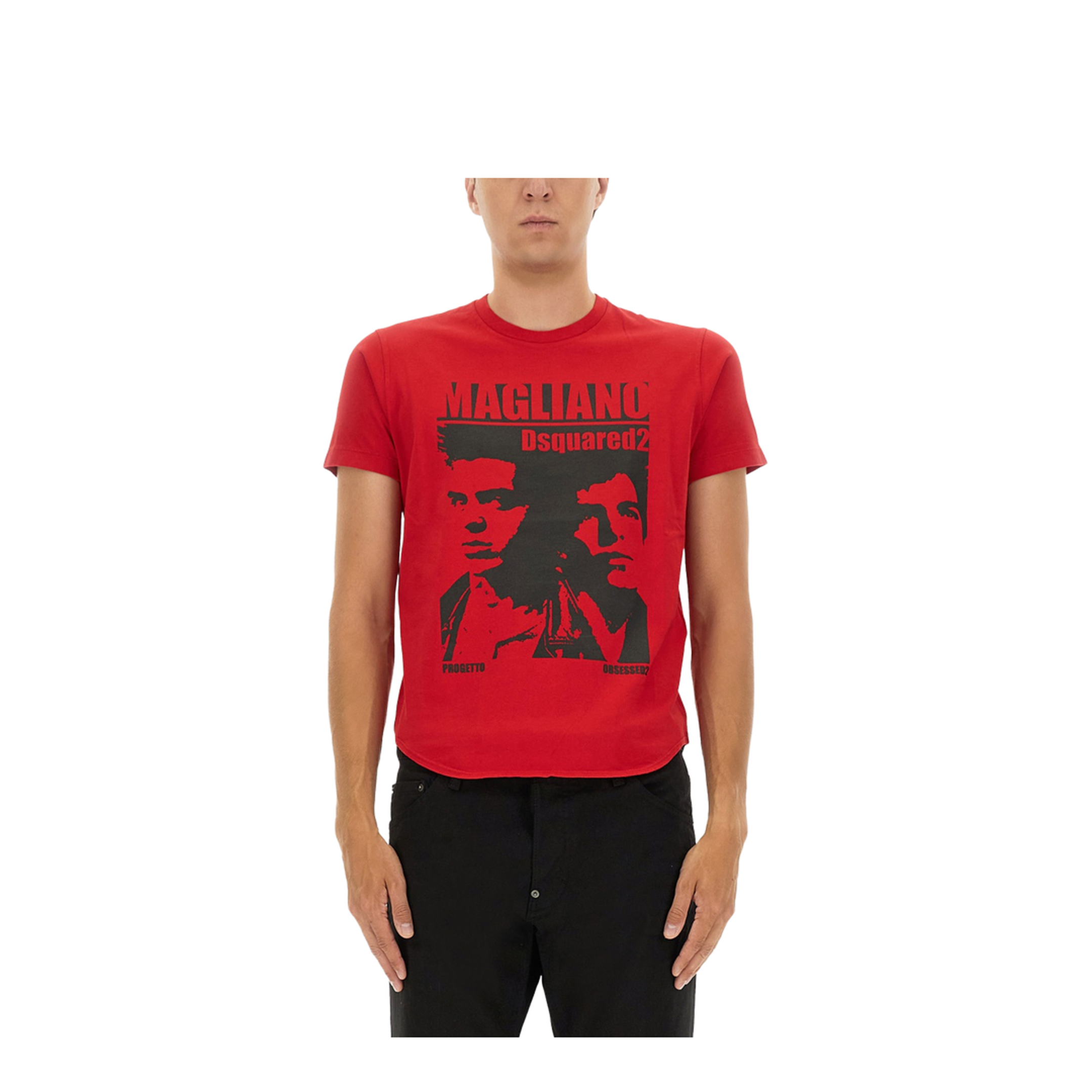 MAYFEYR - Dsquared2 - T-Shirt With Print - S71GD1569D20035310W