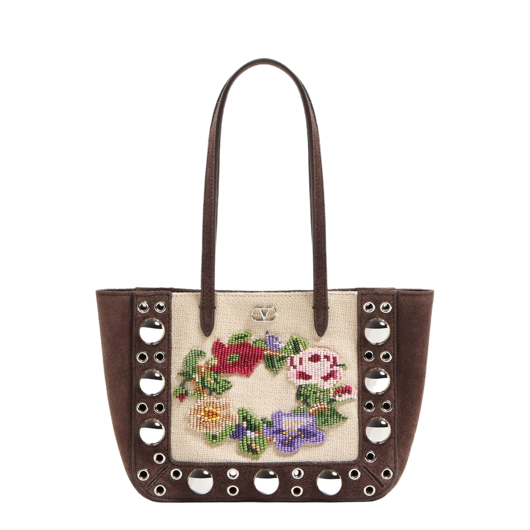 Brown Suede Nellcã'te Shoulder Bag