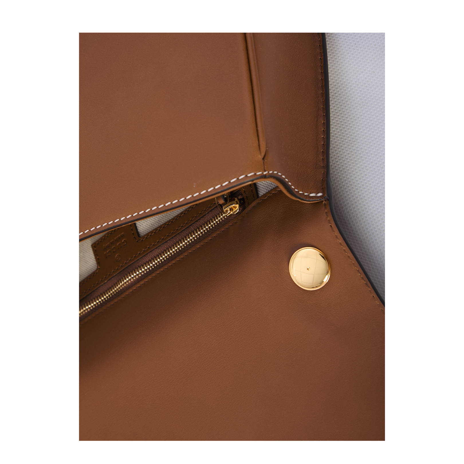 Blondie Large Leather Top Handle Bag - Tan