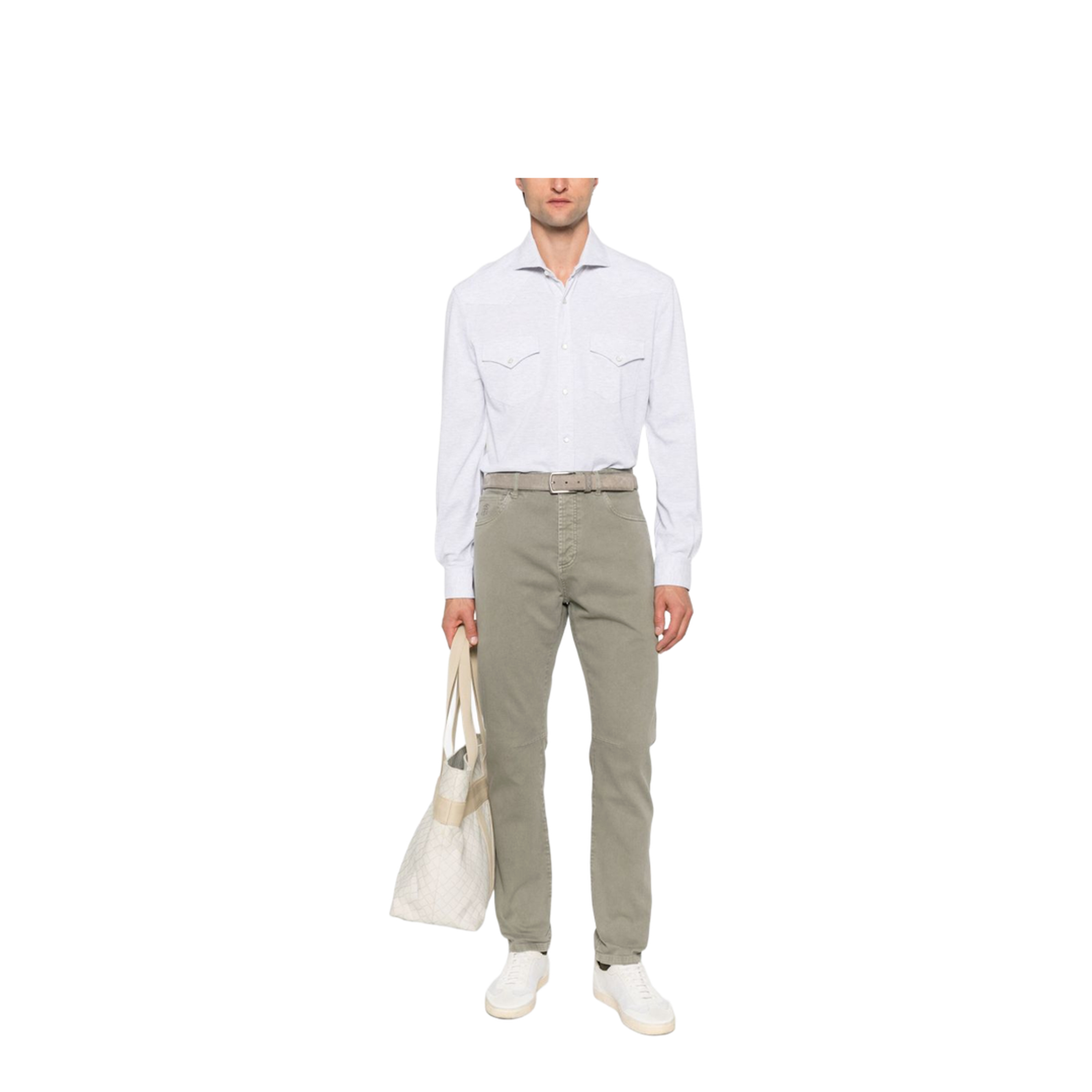 Piqué Cotton Shirt
