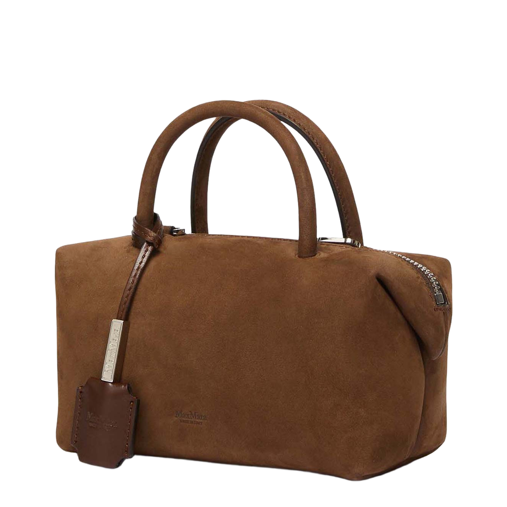 Small Holdall Suede Top Handle