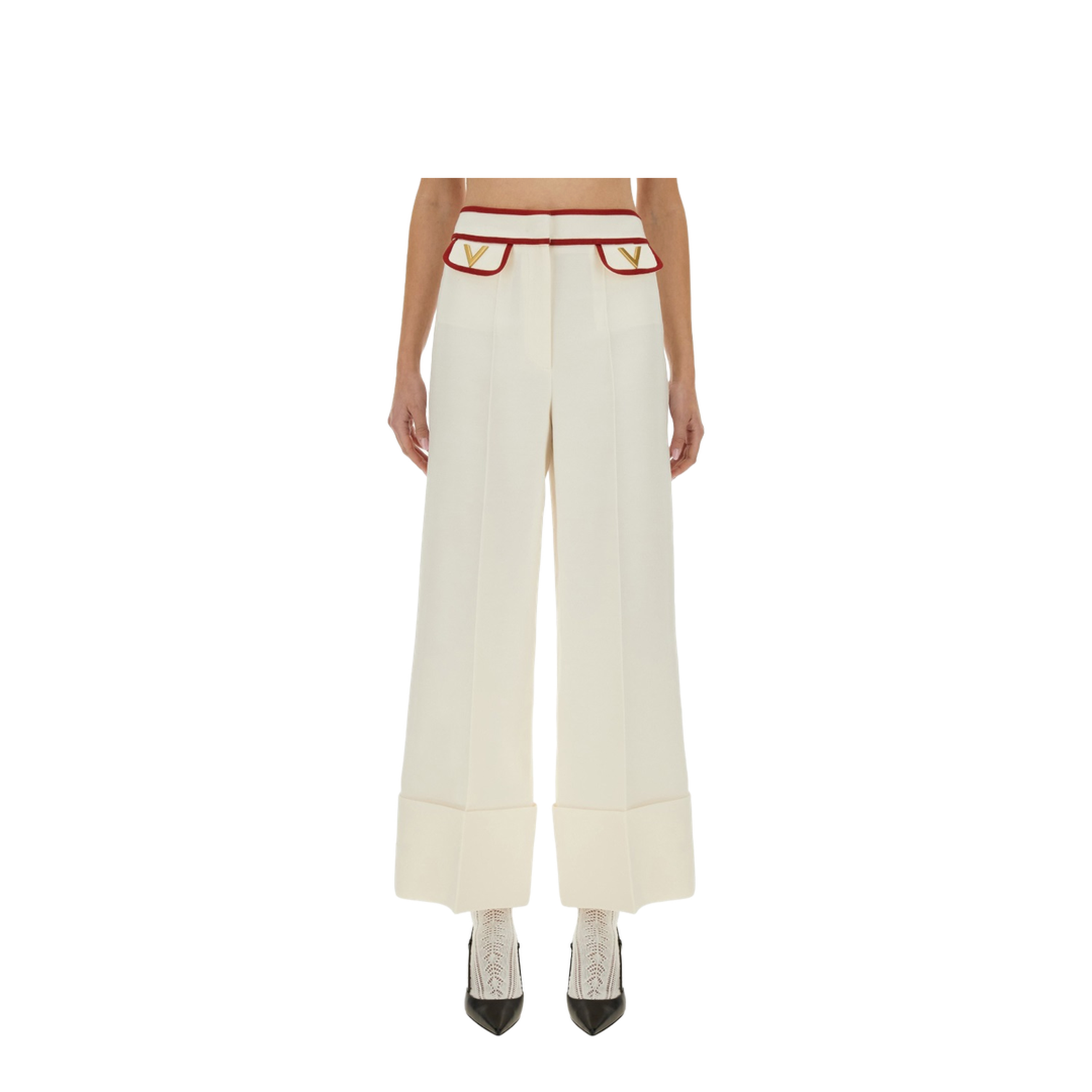 Crepe Couture Pants
