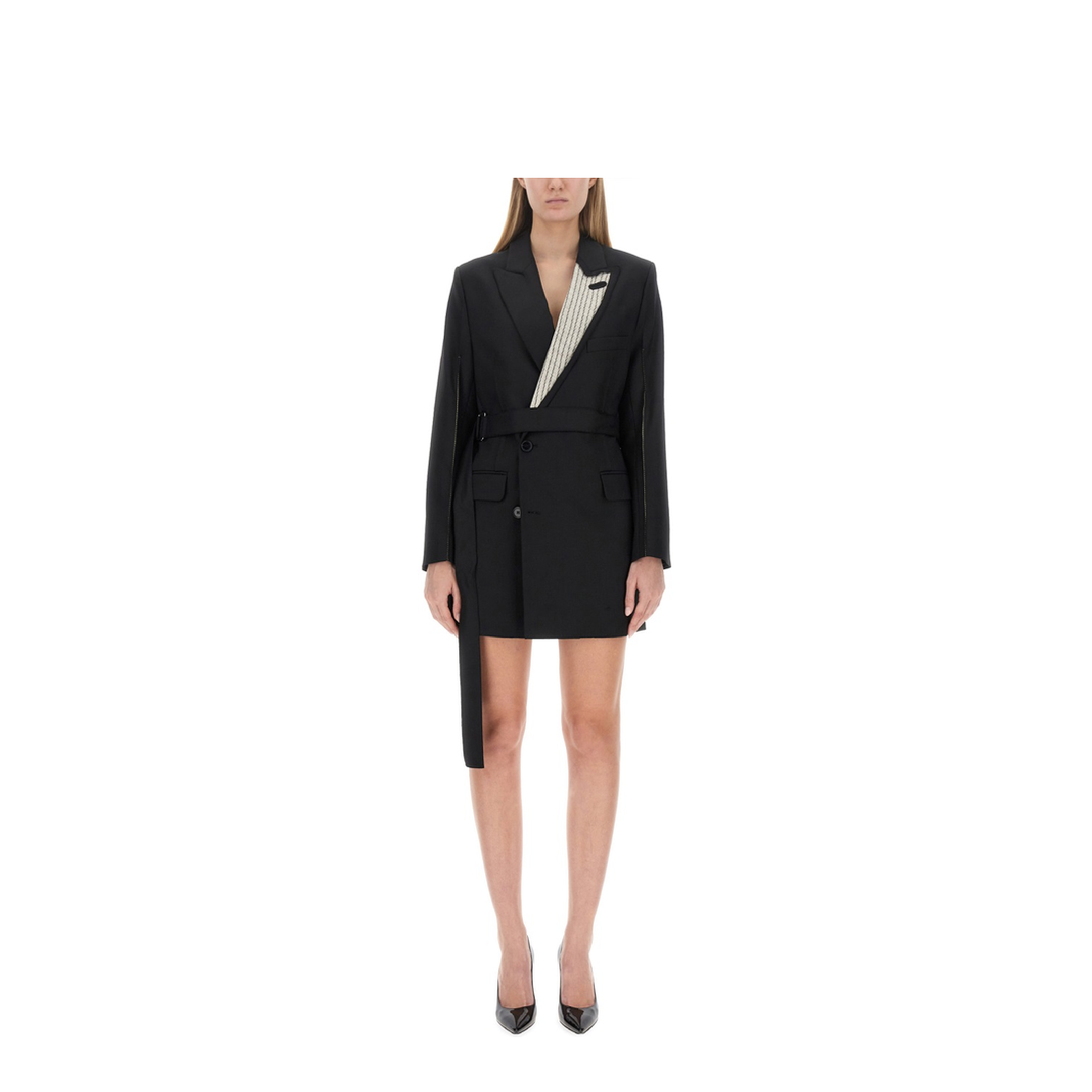 Double-Breasted Mini Dress