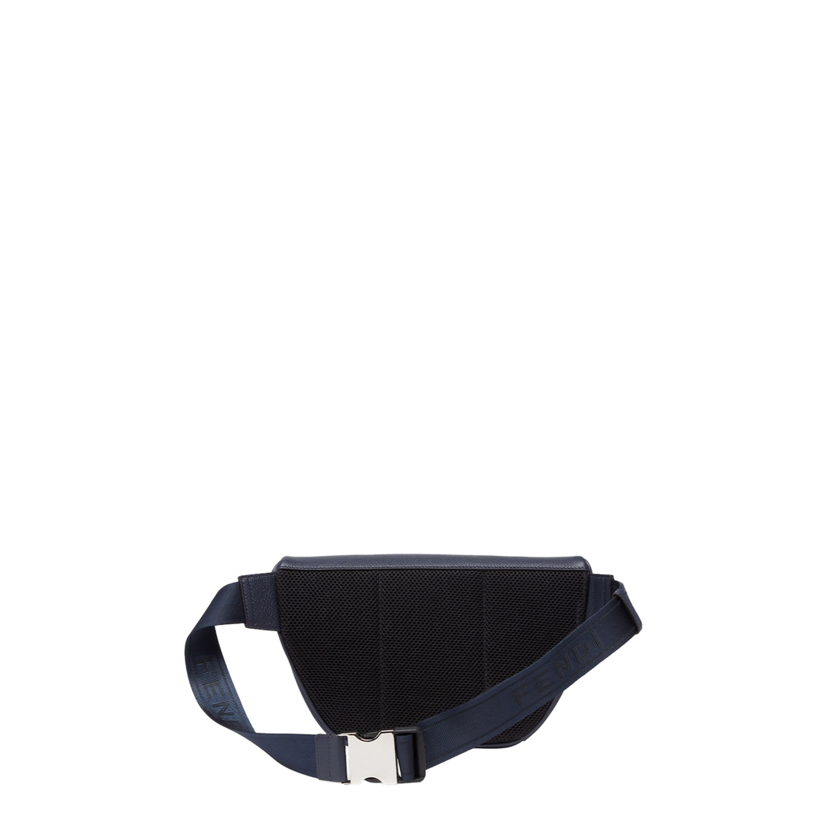 Dark Blue Full-Grain Leather Belt Bag