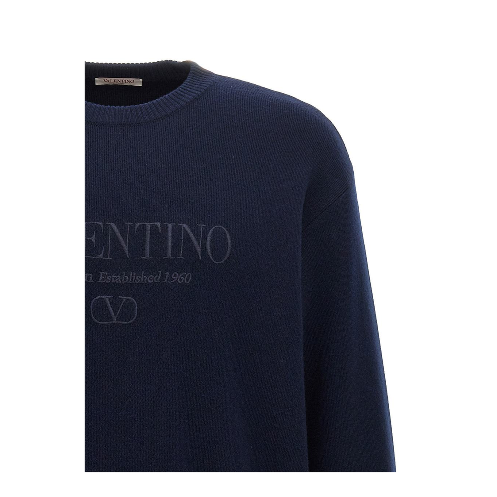 Wool Sweater With Embroidery