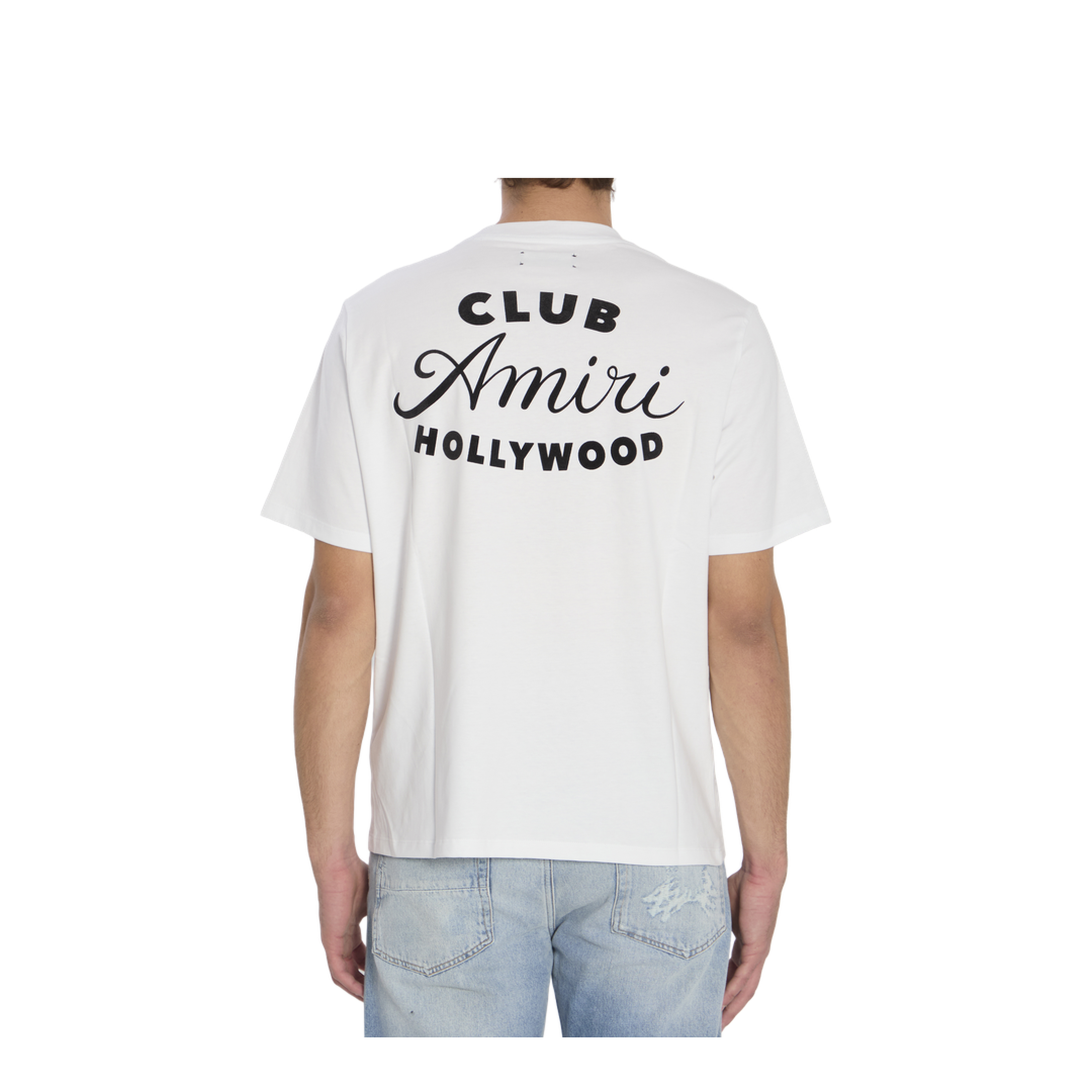 White Crewneck T-Shirt Cotton