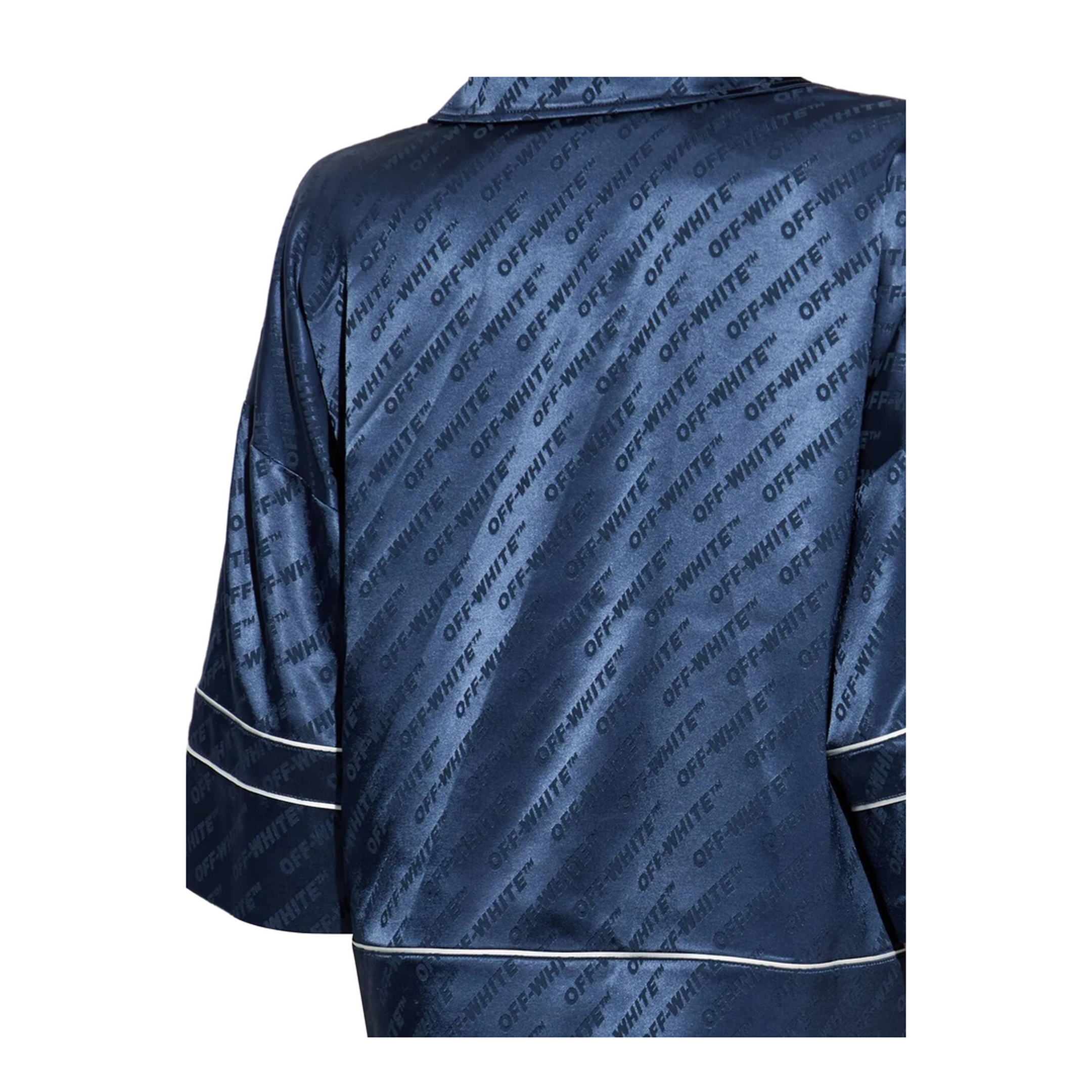 Satin Shirt Monogram