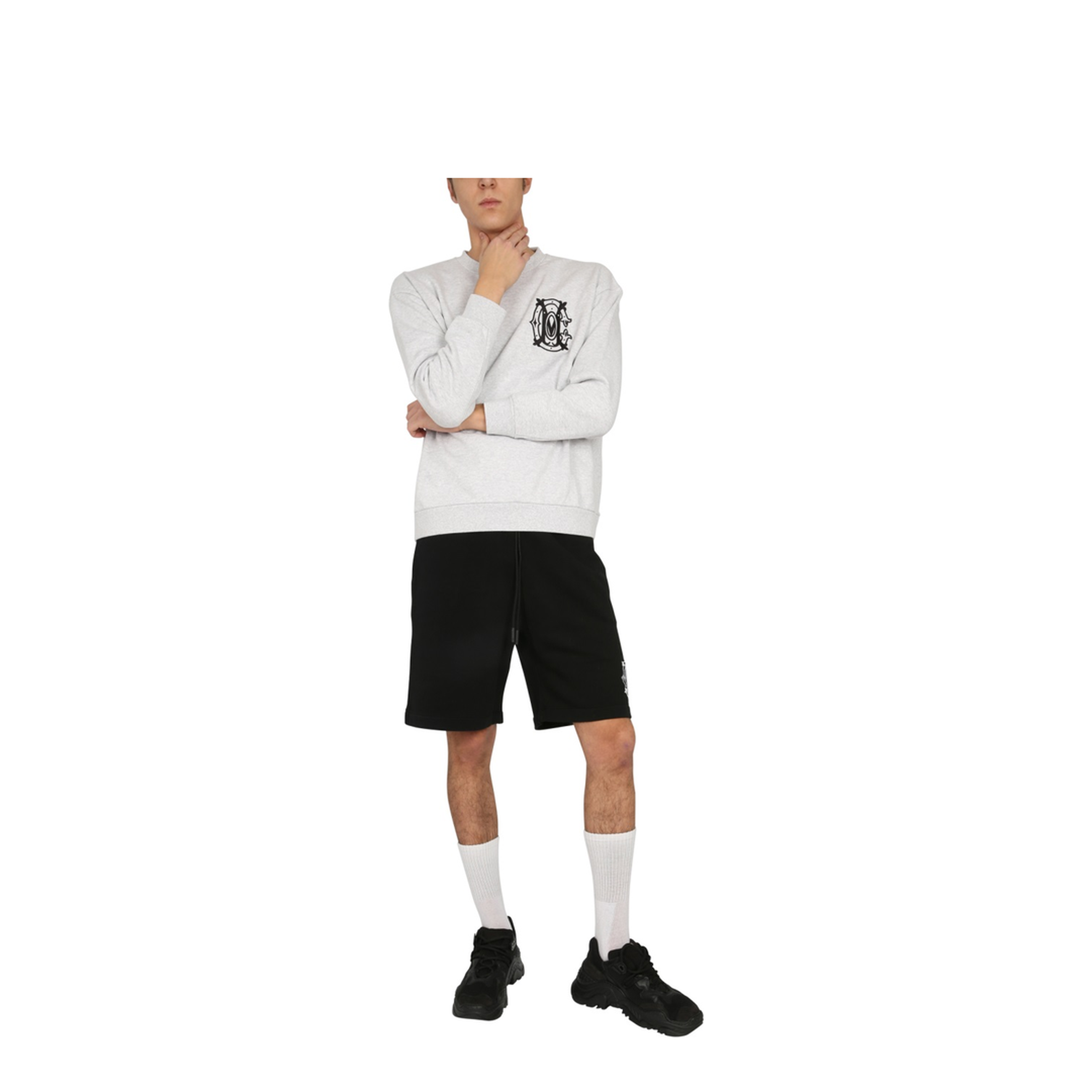 MAYFEYR - MARCELO BURLON COUNTY OF MILAN - Monogram Sweatshirt - CMBA049R21FLE0020810