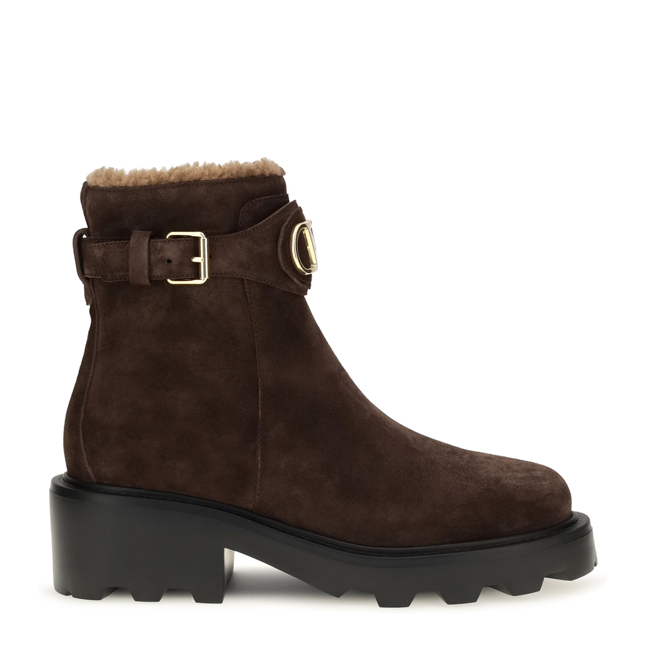 MAYFEYR - Valentino - Vlogo Signature Leather Ankle Boots - 9W2S0MT5XYA