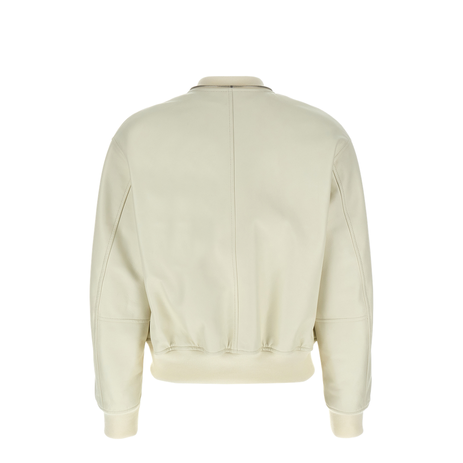 Leather Bomber Jacket