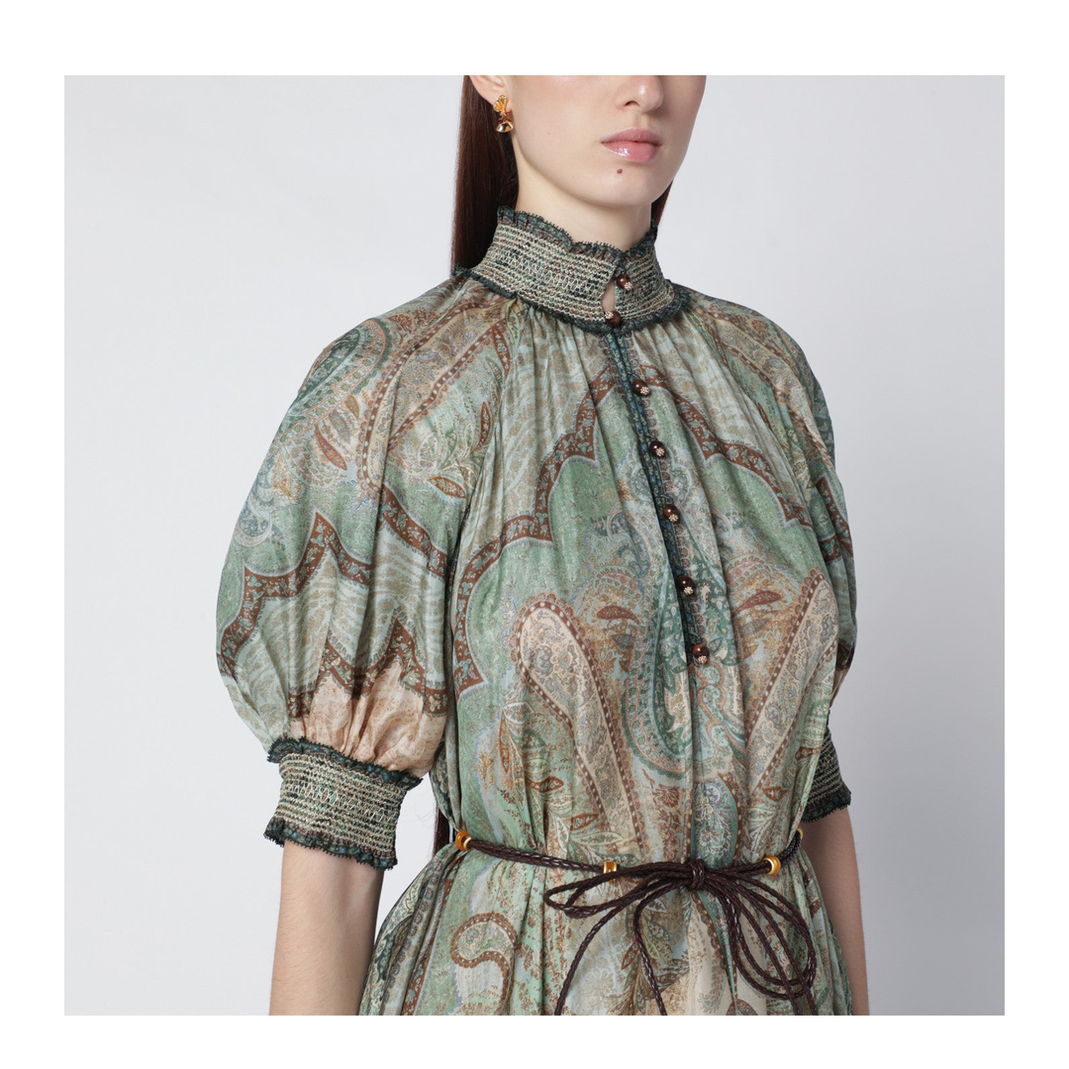 MAYFEYR - Zimmermann - Wanderlust Billow Dress With Tapestry Print - 5581DRS262SITT