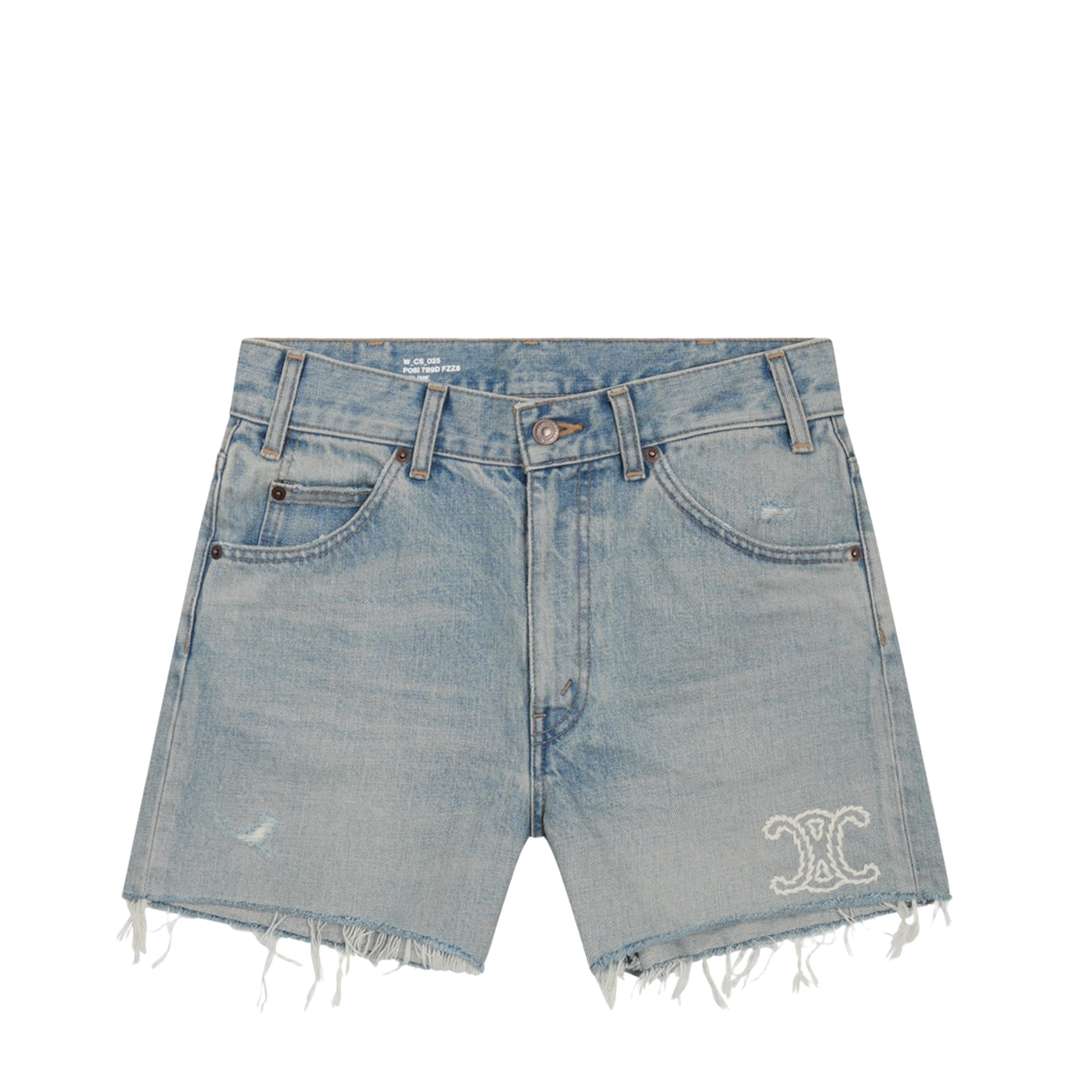 Shorts with Logo Embroidery