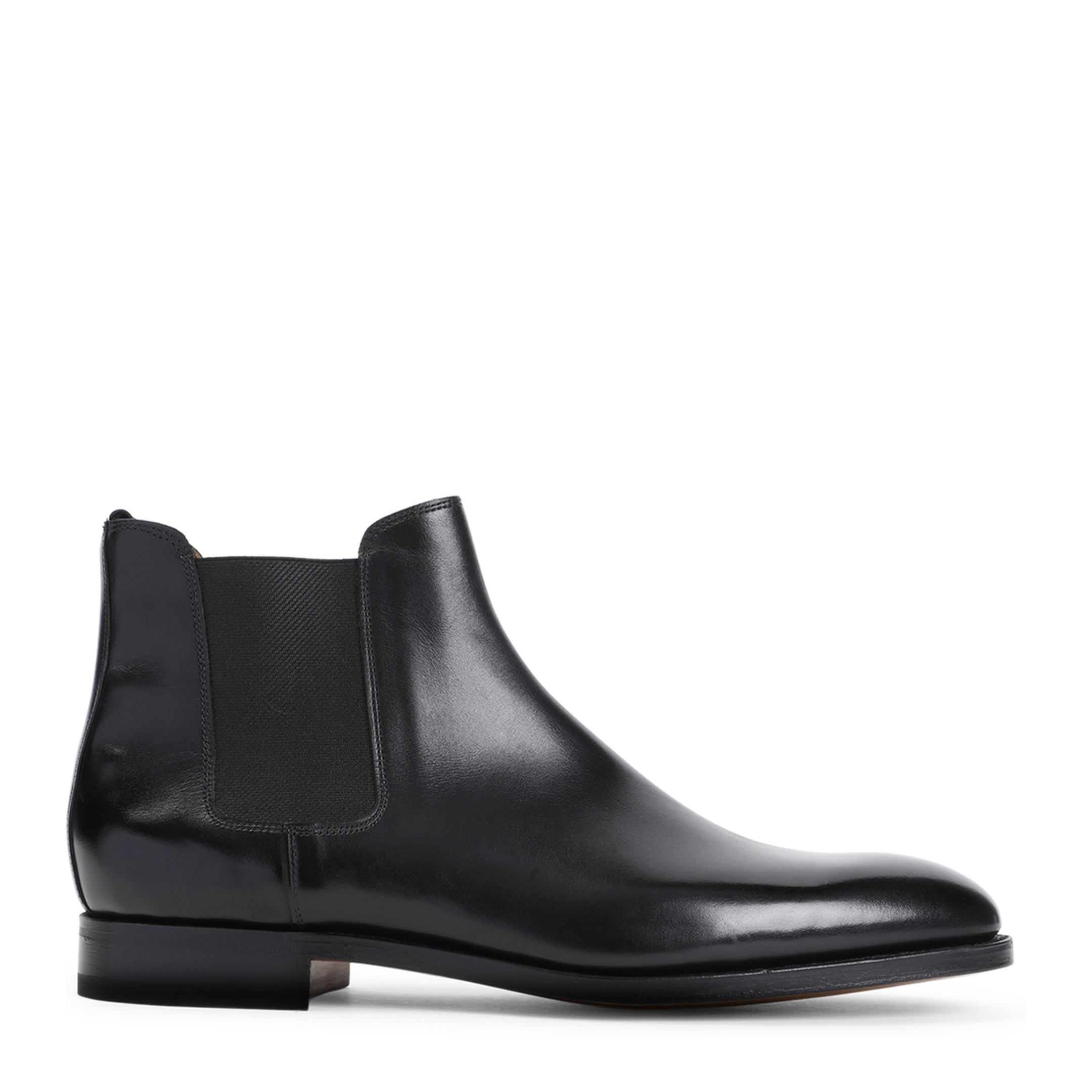 MAYFEYR - John Lobb - Black Calf Leather Lawry Boots - 424041L1R