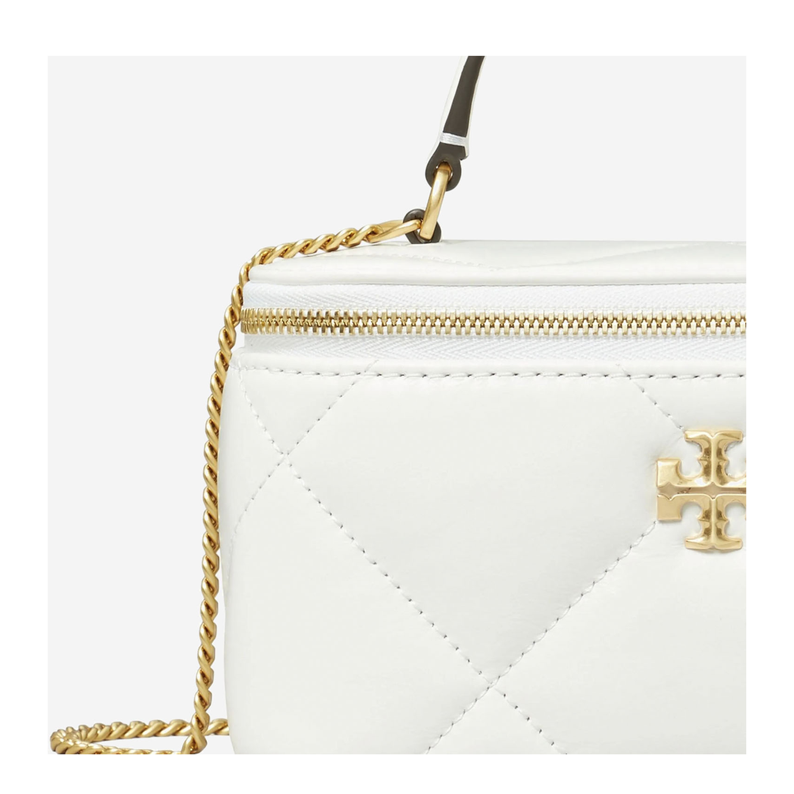 Kira Diamond Quilted Vanity Case