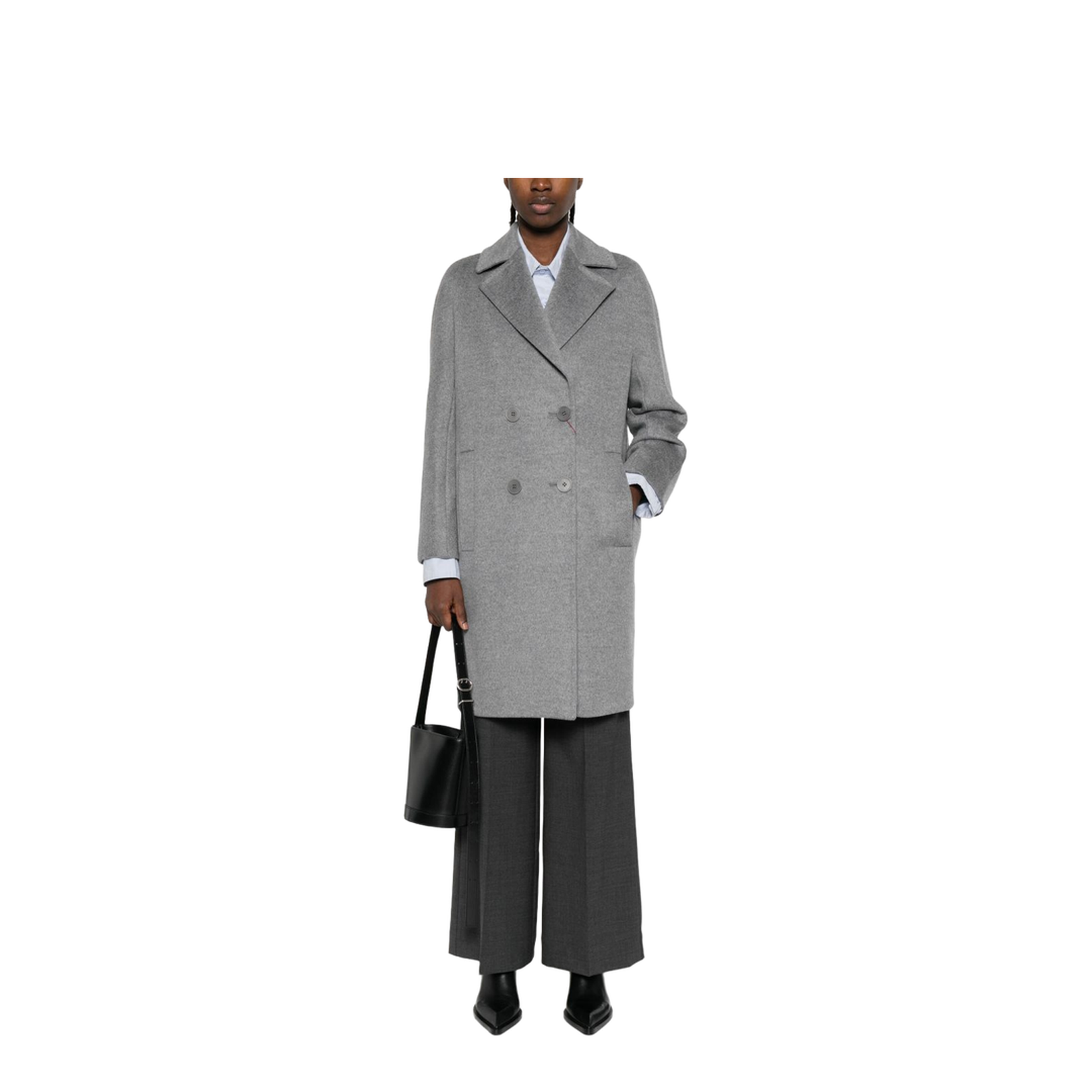 Grey Wool Coat