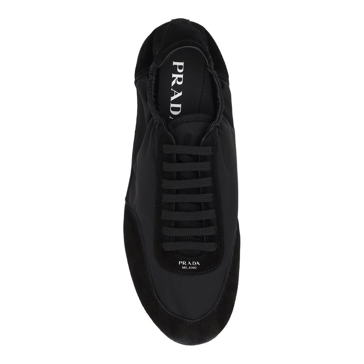 MAYFEYR - Prada - Collapse Sneakers In Re Nylon And Suede - 2EG479FG001D7CF0002