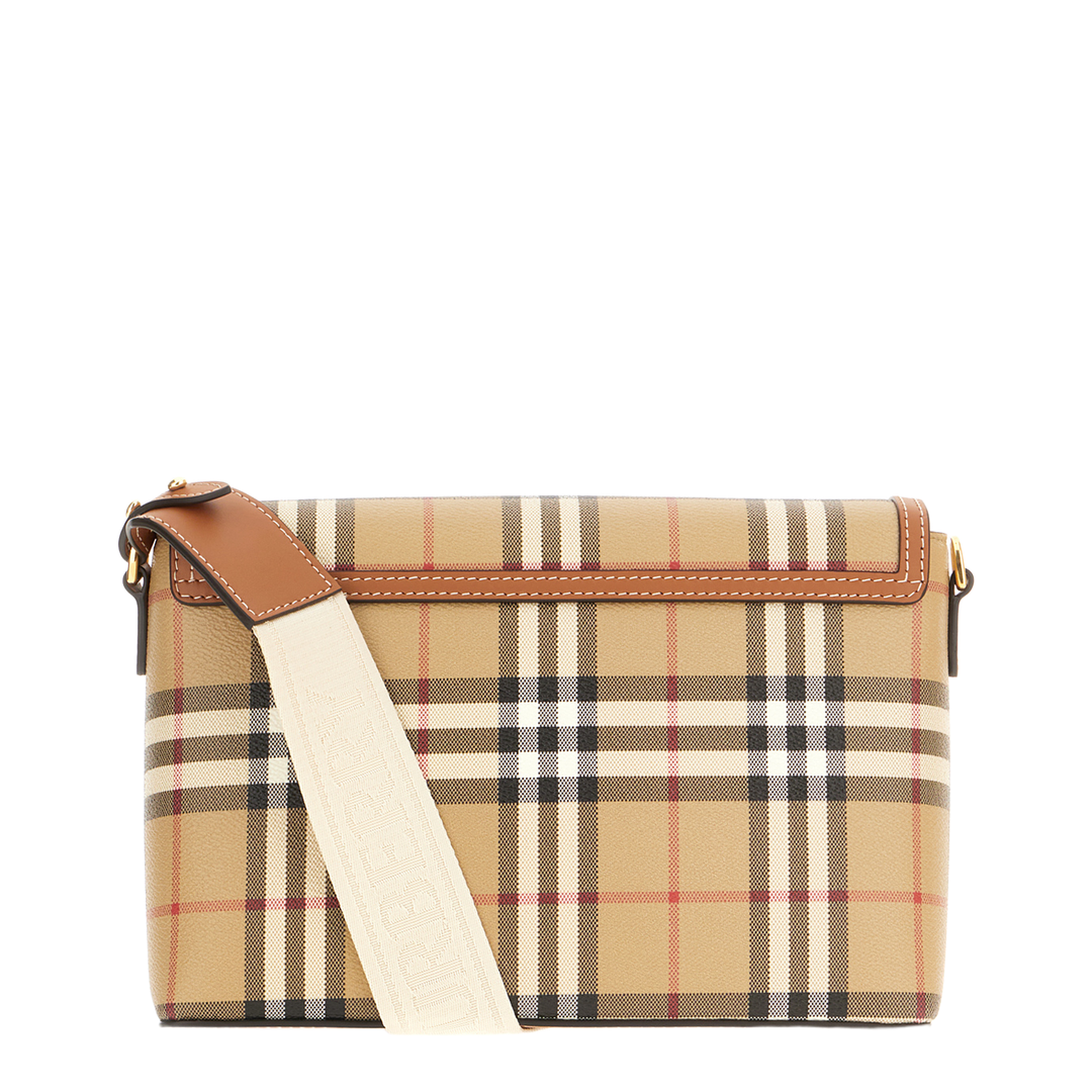 Metallic 'Note' Crossbody Bag