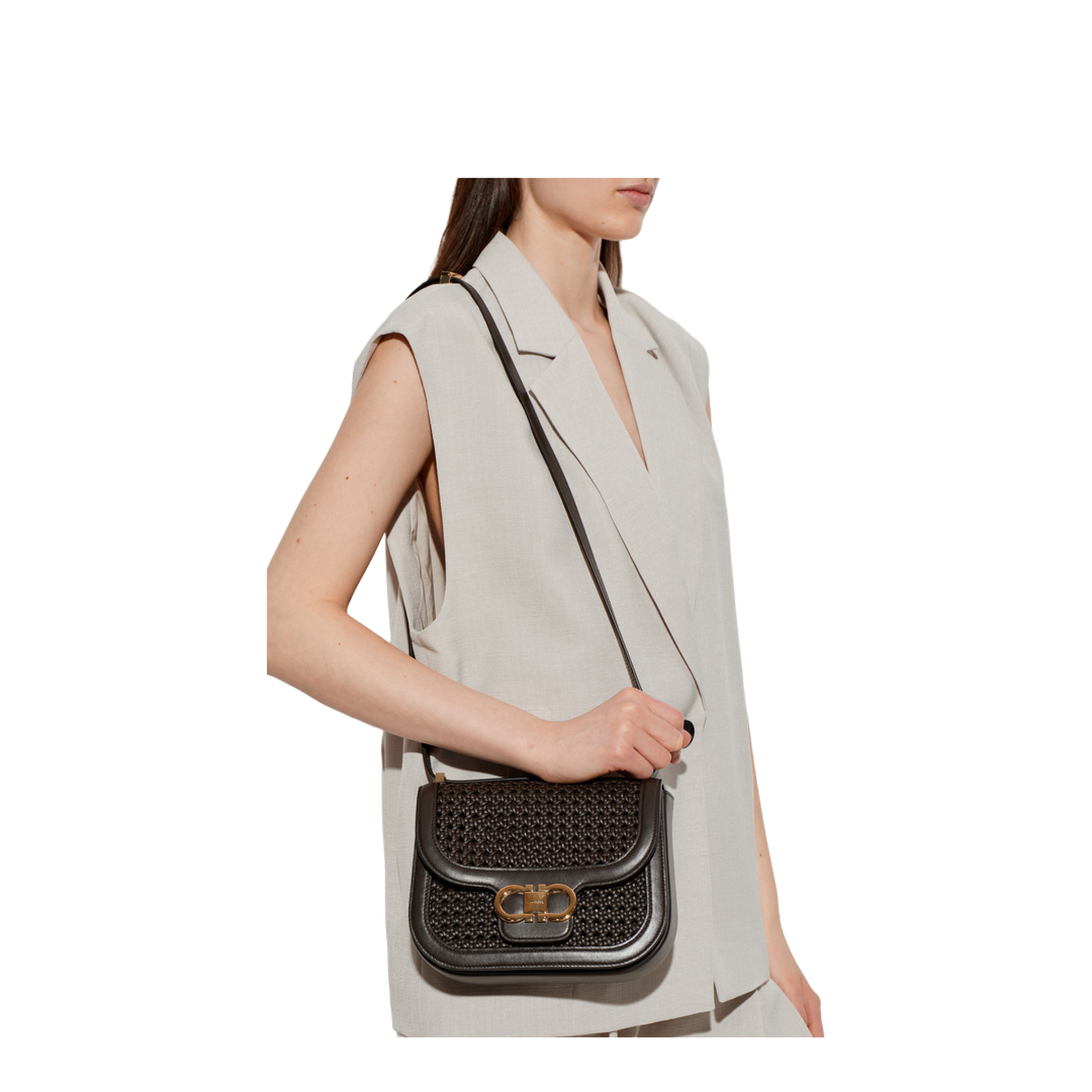MAYFEYR - Ferragamo - Double Bag - 21A642DOUBLEGFL792923TMORO