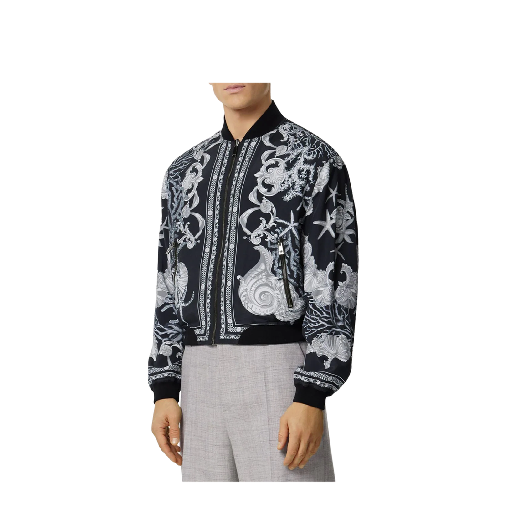 Reversible Baroque Sea Jacket