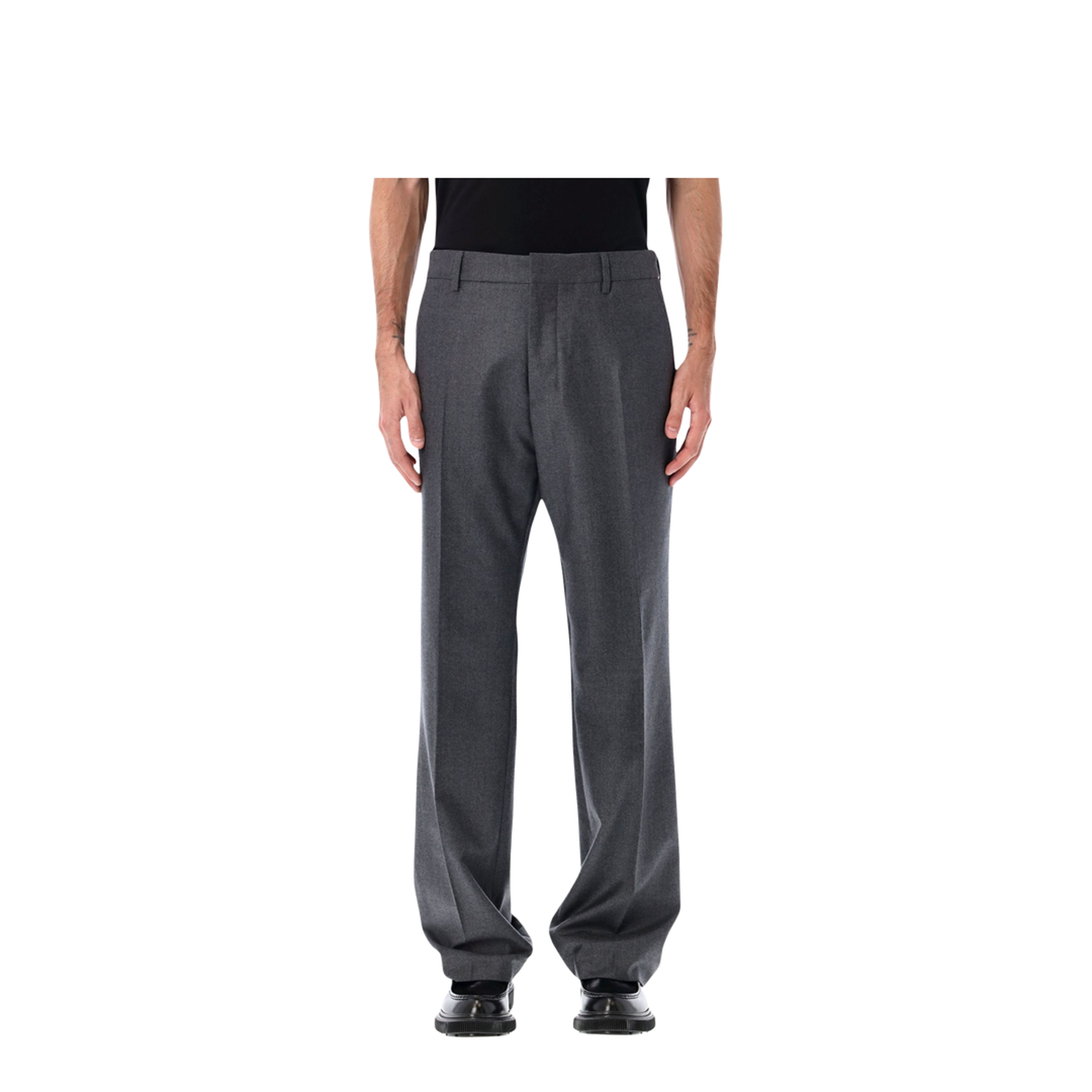 Straight Pants Grey
