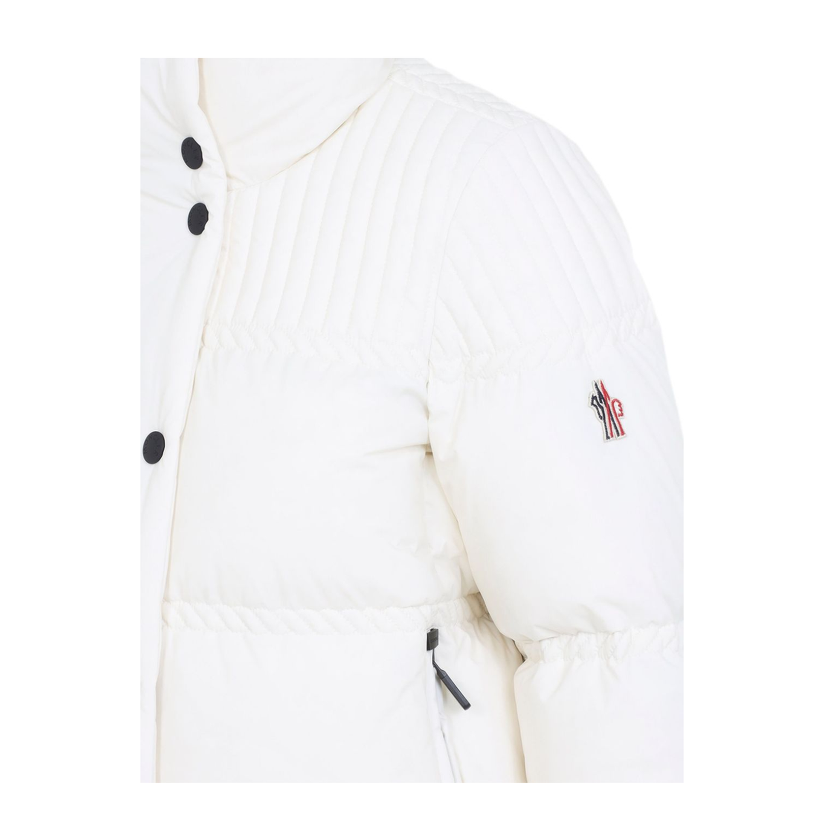 White Anglin Padded Ski Jacket