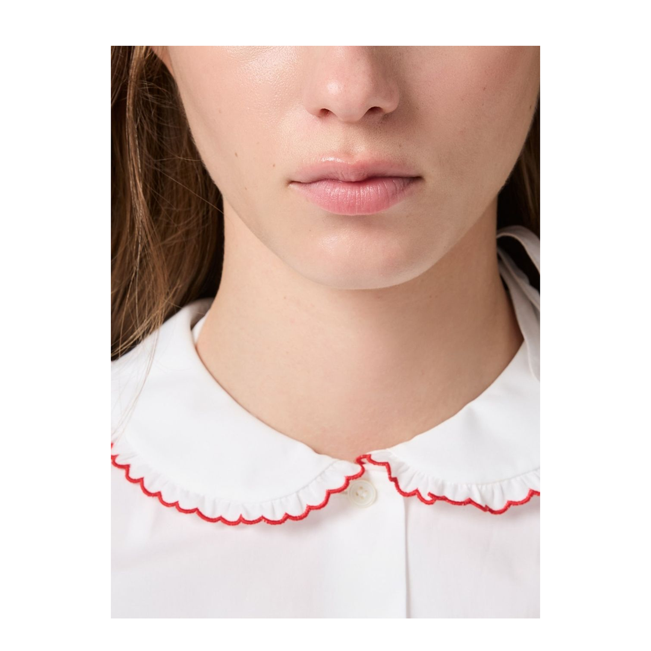 MAYFEYR - Miu Miu - Shirts White - MK2038197FF03DU