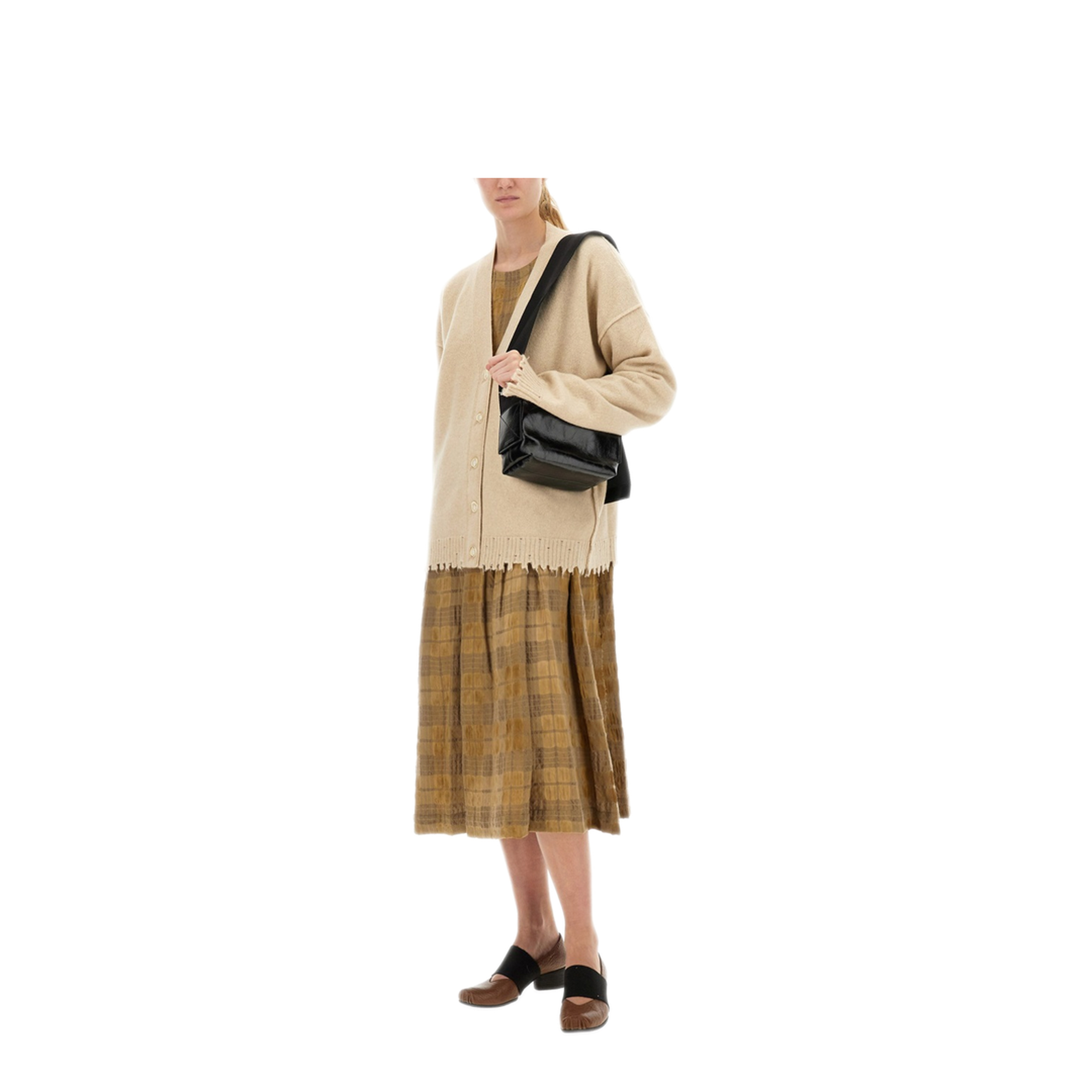 MAYFEYR - Uma Wang - Cashmere Cardigan With Buttons - UK7156UW200