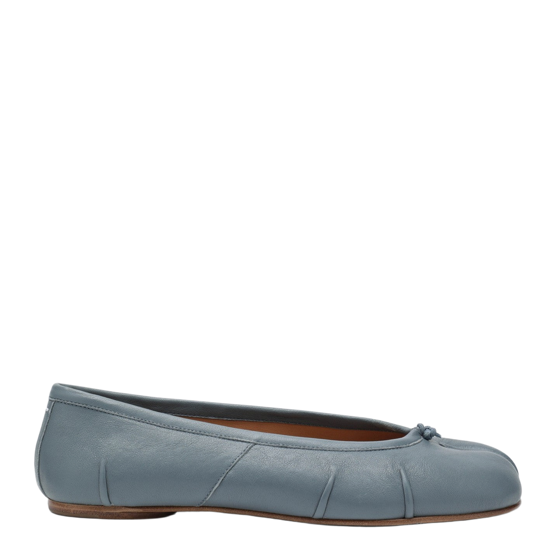Grey-blue Tabi New ballet flats