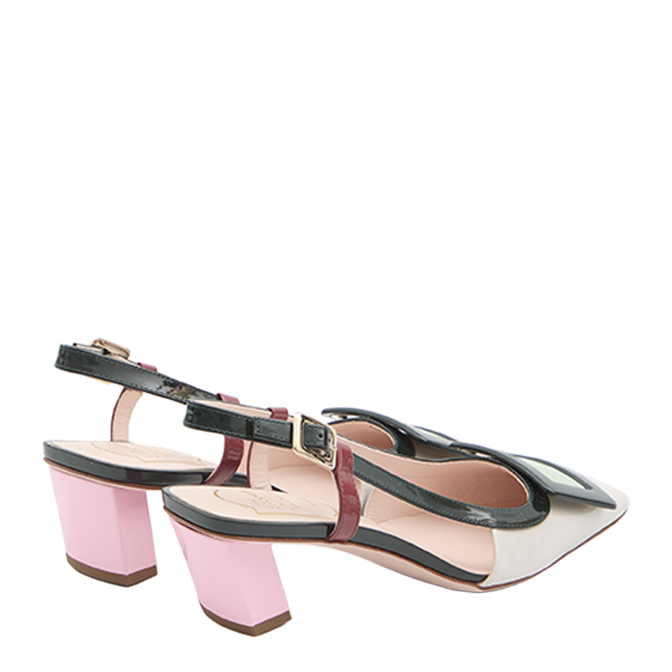 Slingback Pumps in Patent Leather