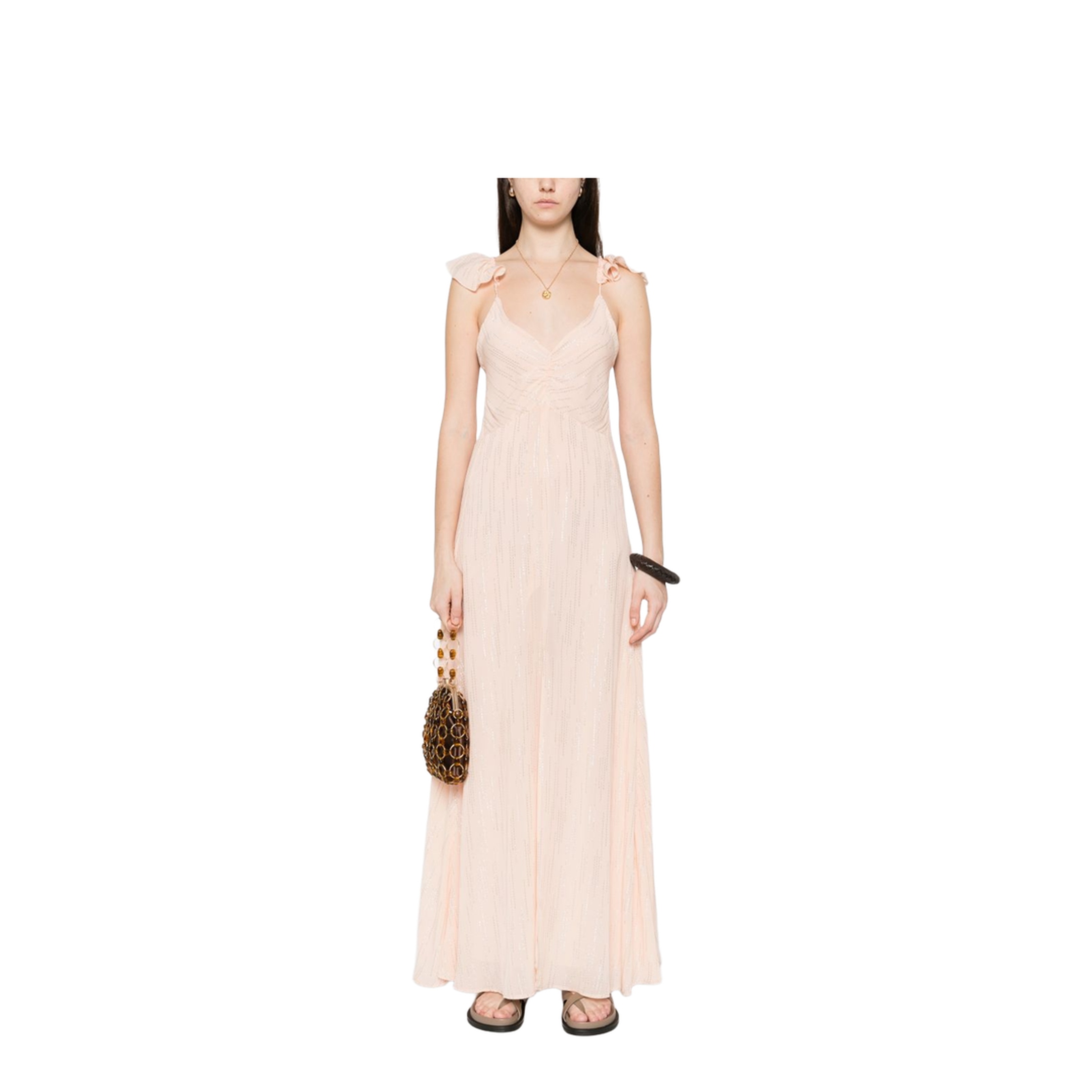 MAYFEYR - Forte Forte - Dresses Powder - 14892MYDRESSNUDE