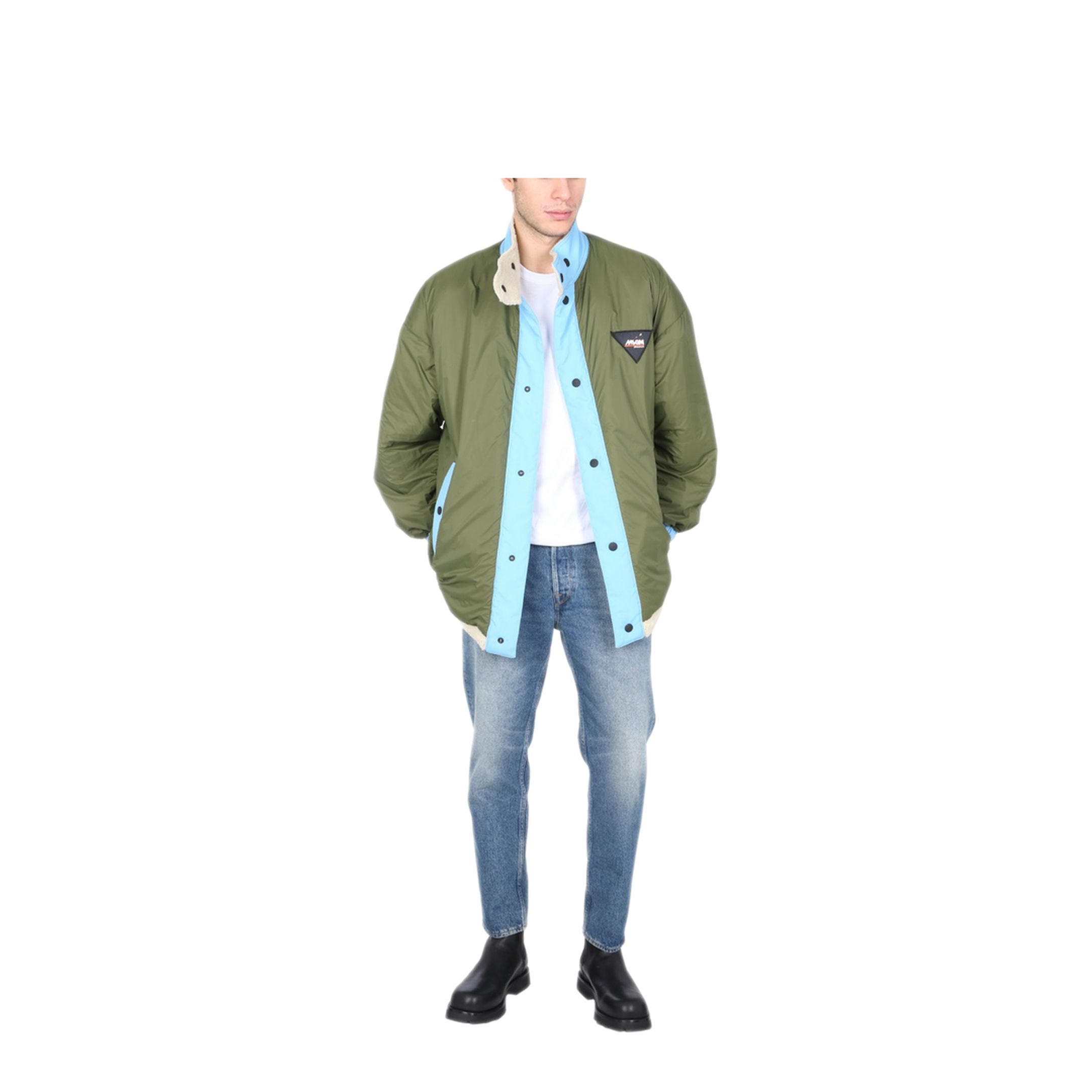 MAYFEYR - MSGM - Reversible Sherpa Jacket - 3140MH12R21770004