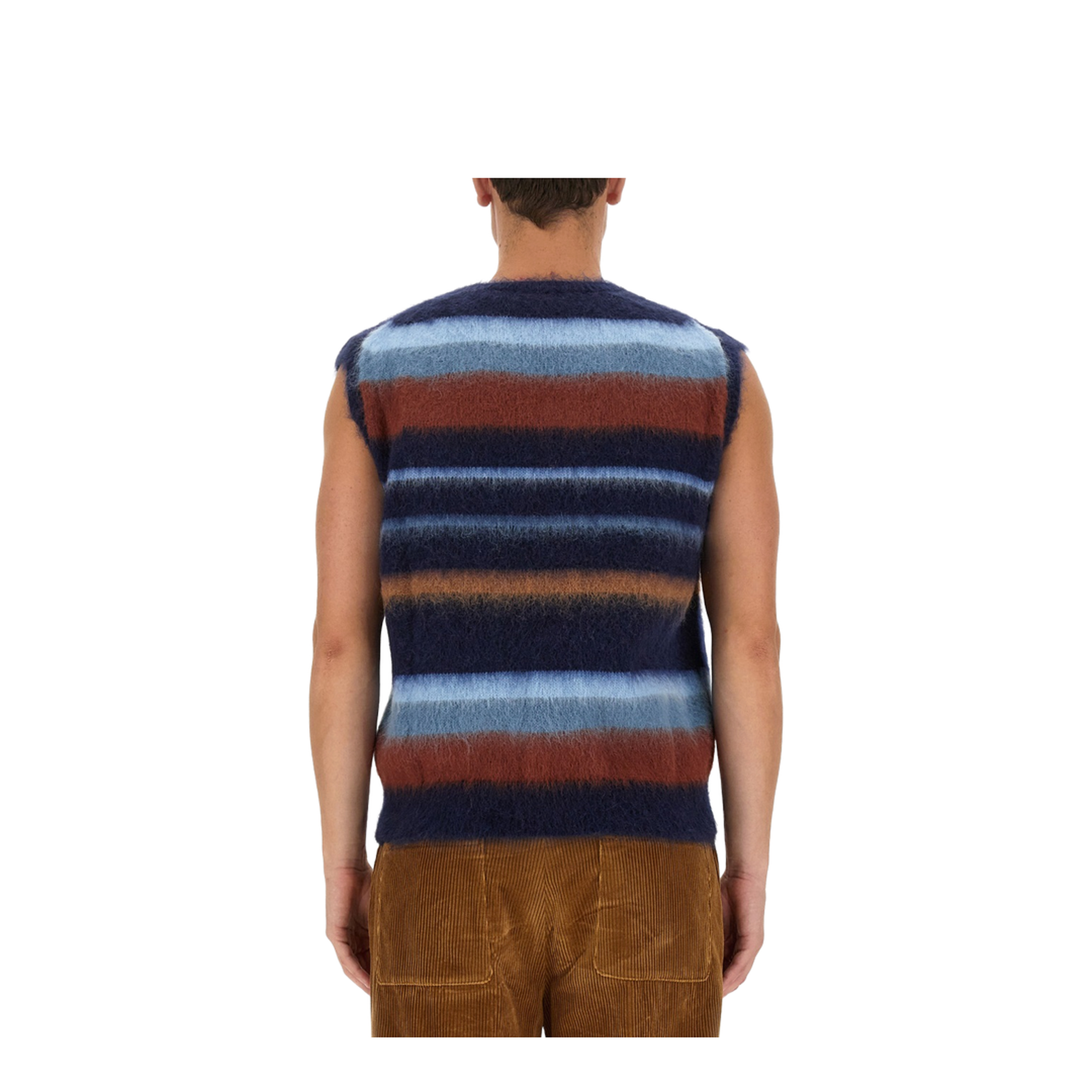 Vest with Stripe Pattern