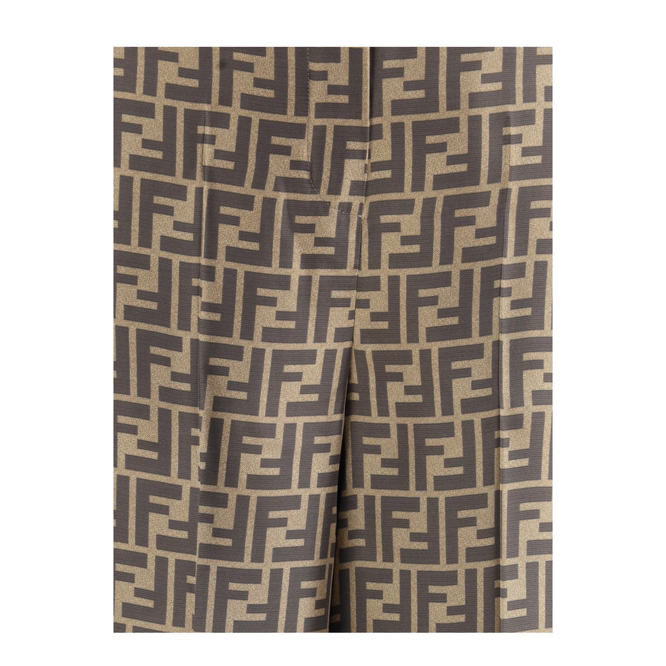 MAYFEYR - Fendi - Monogram Pattern Silk Pants - FR6606A8G3