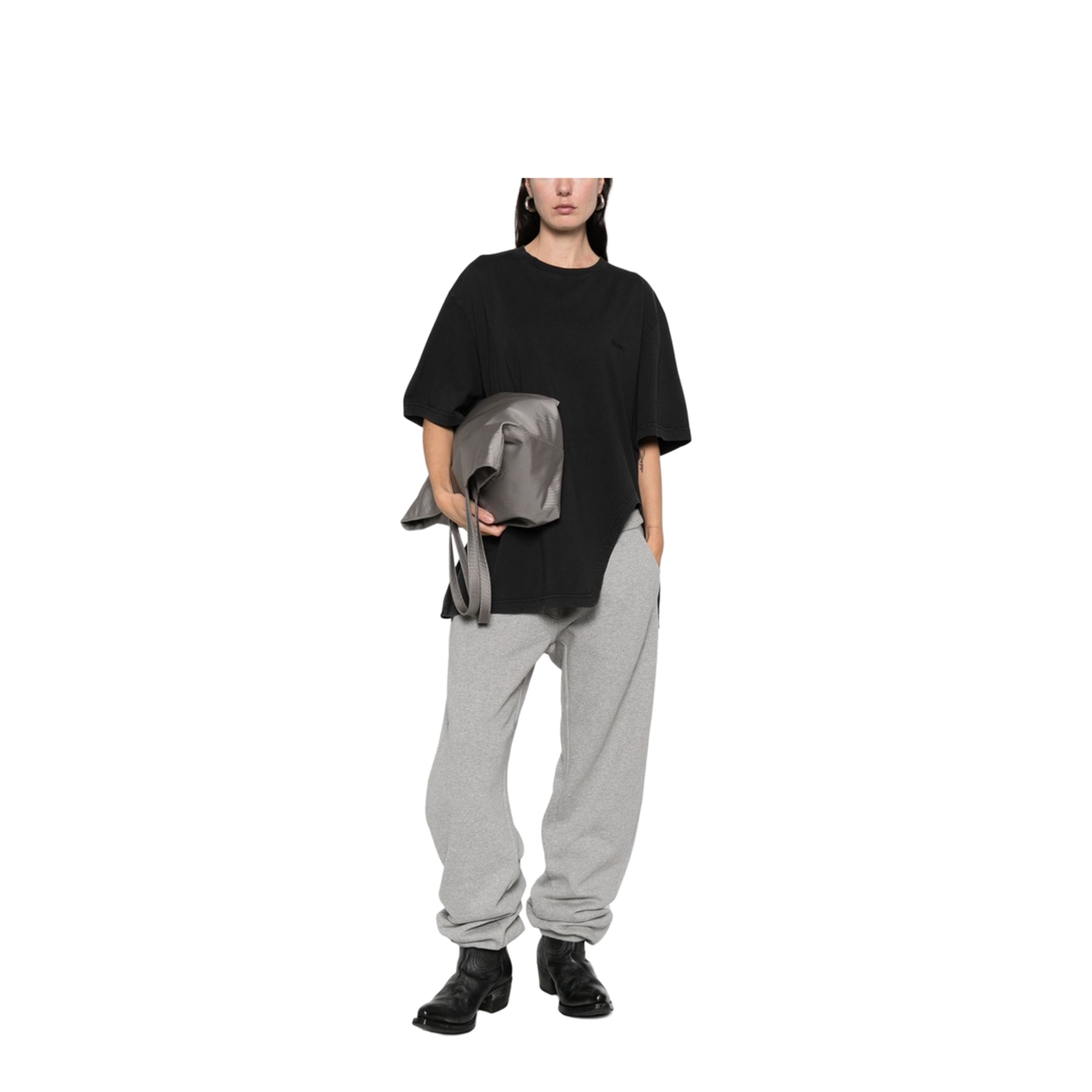 Asymmetric Cotton T-Shirt