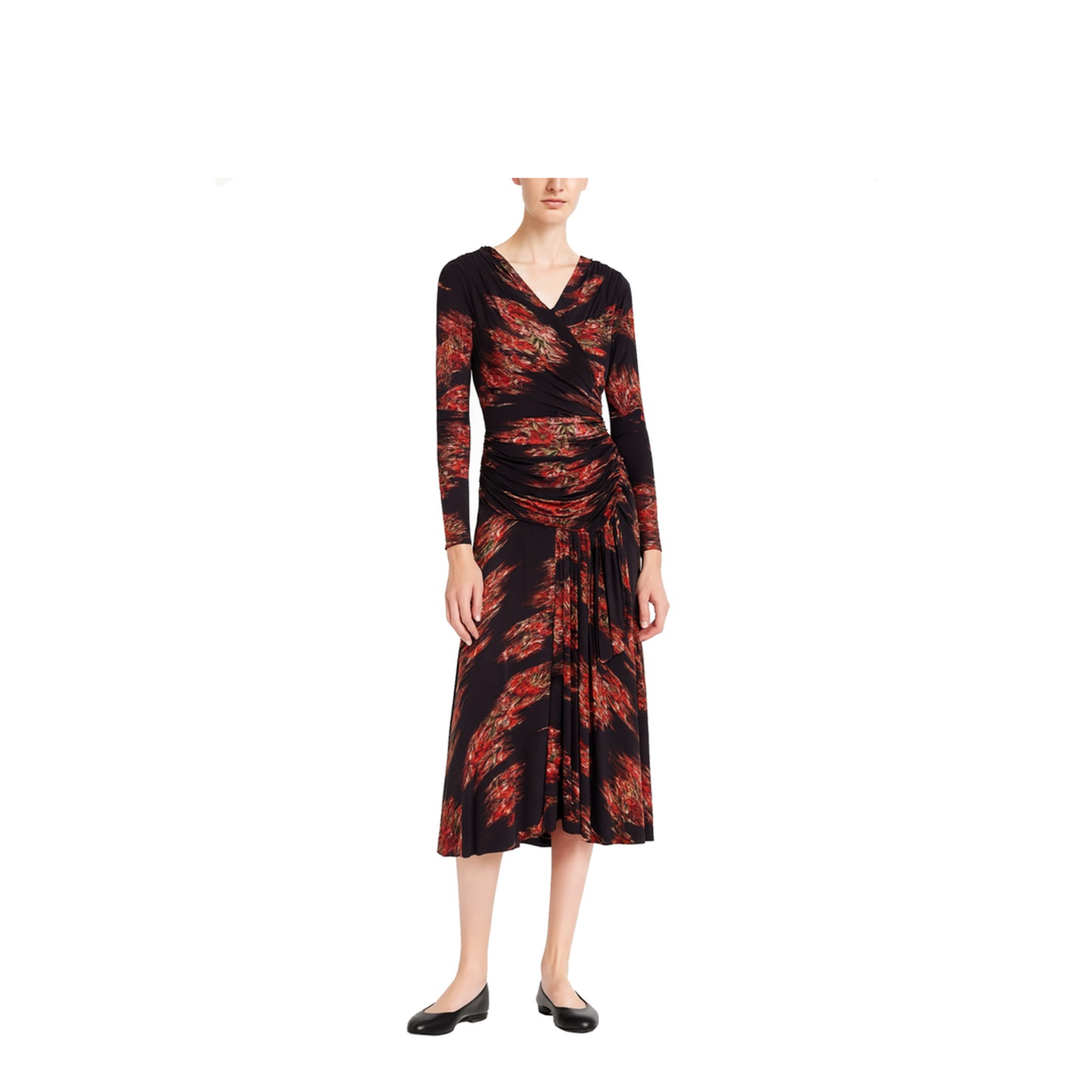 Long Dress with Floral Print