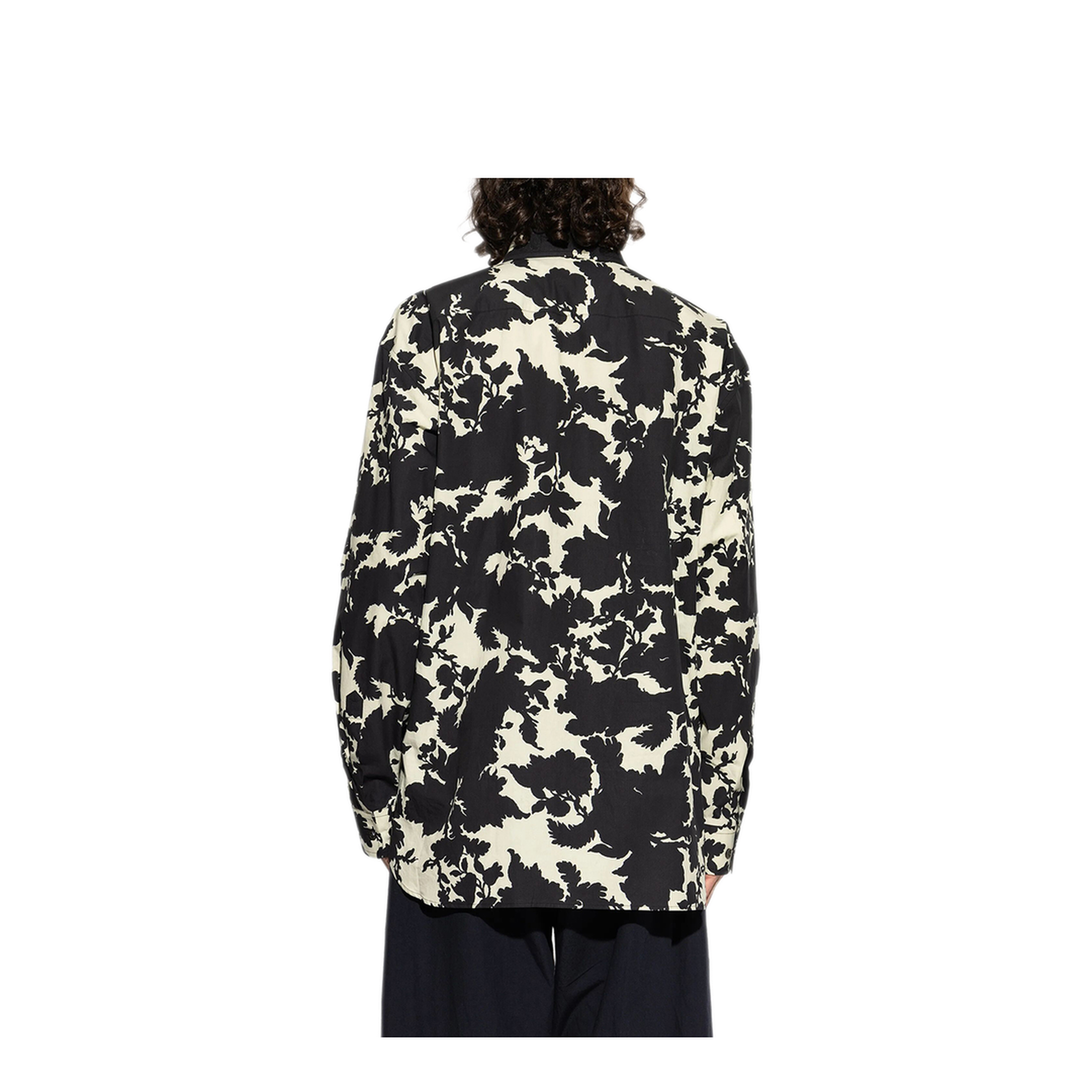 MAYFEYR - Dries Van Noten - Croom Patterned Cotton Shirt - 0207323352350