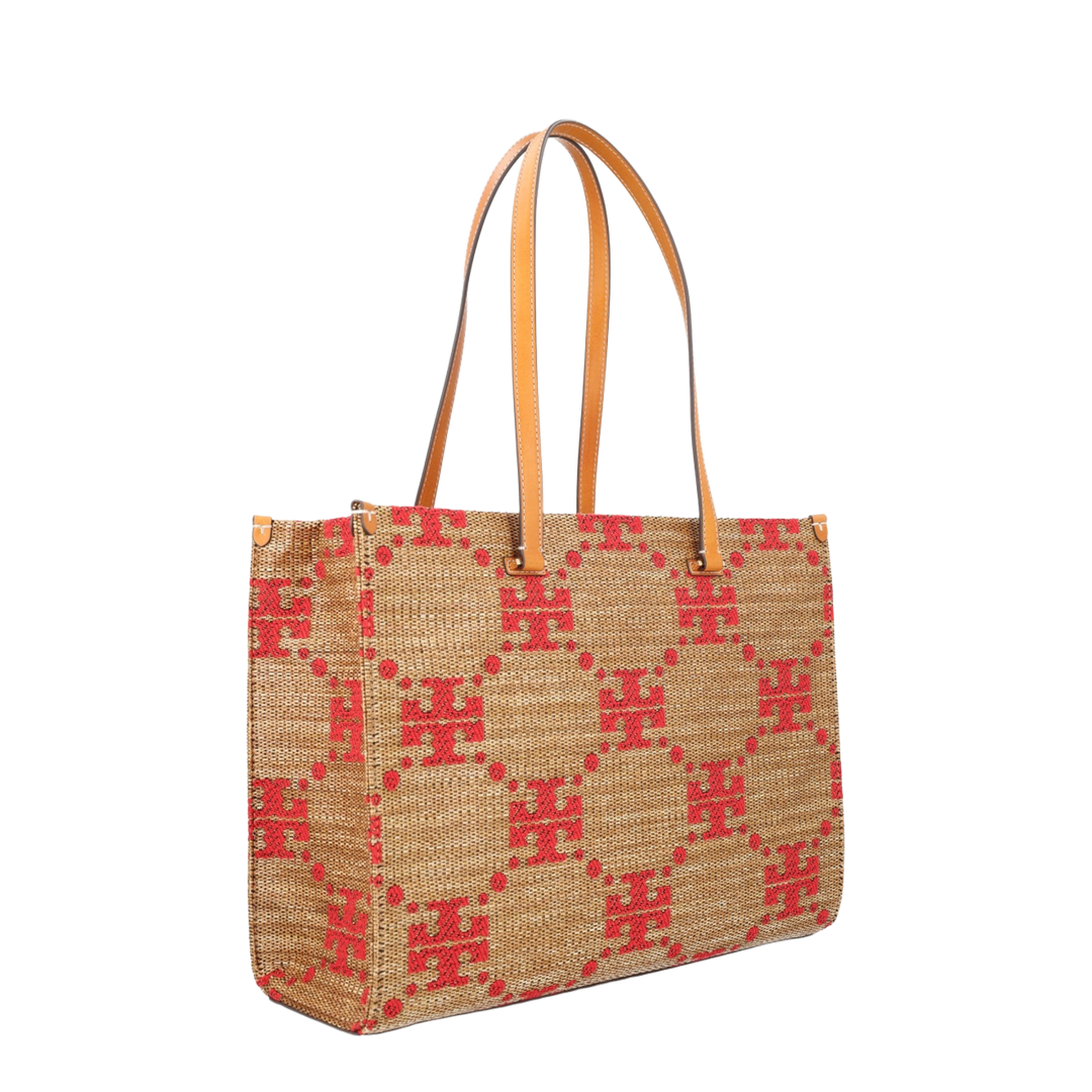 MAYFEYR - Tory Burch - T Monogram Straw Tote - 181224254