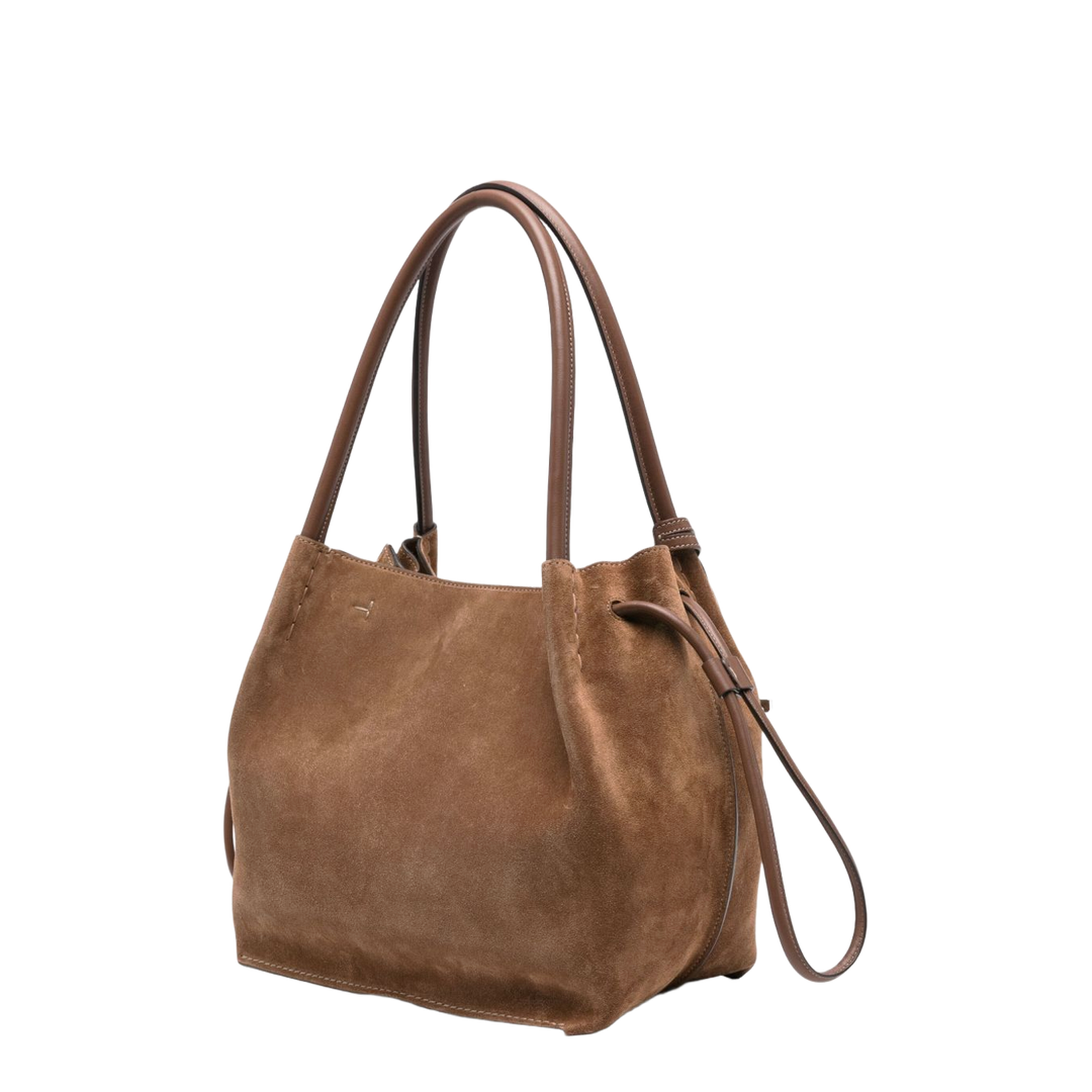 Brown Suede Handbag