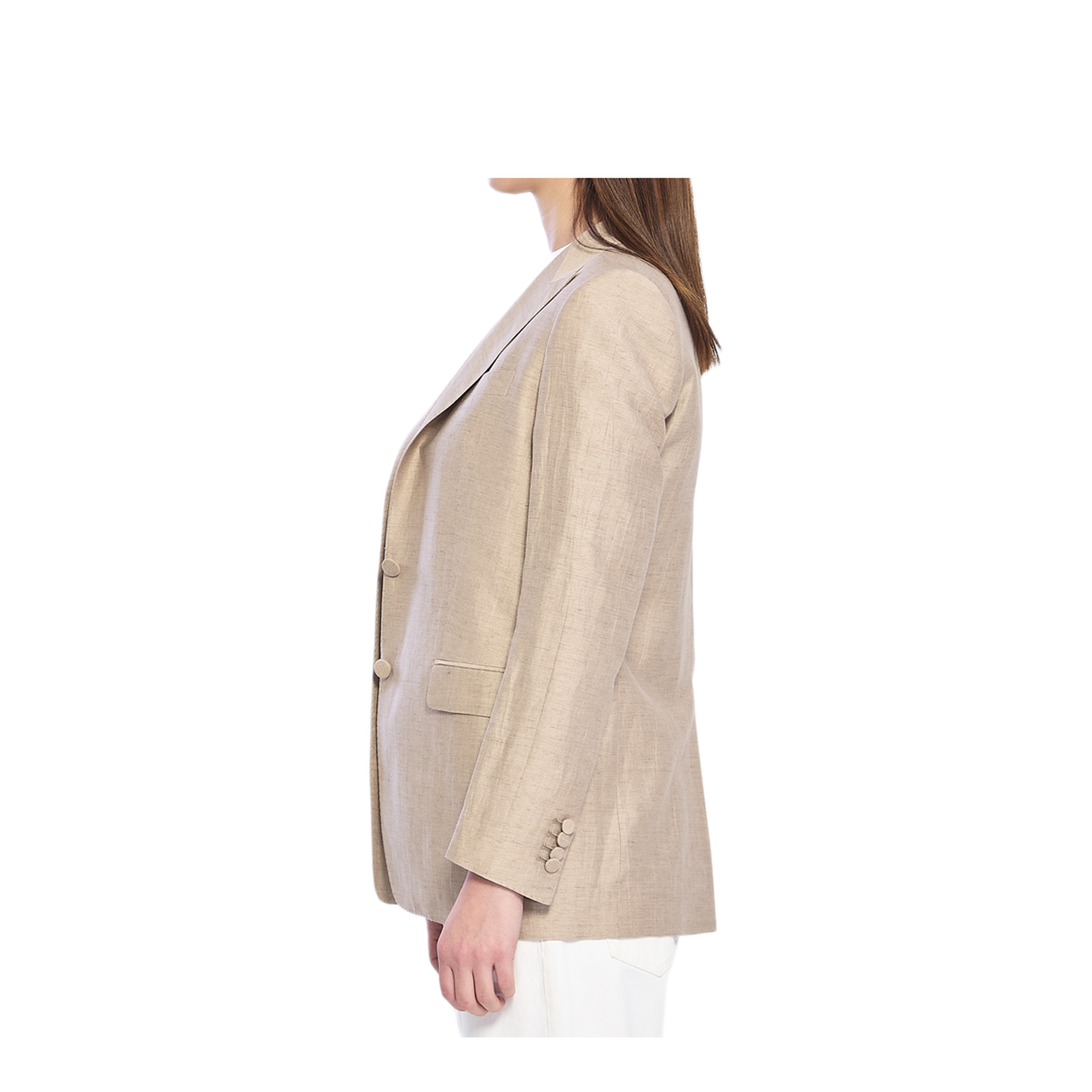 MAYFEYR - Tagliatore - Single Breasted Linen Blend Jacket - JBERTHAA40008T1305