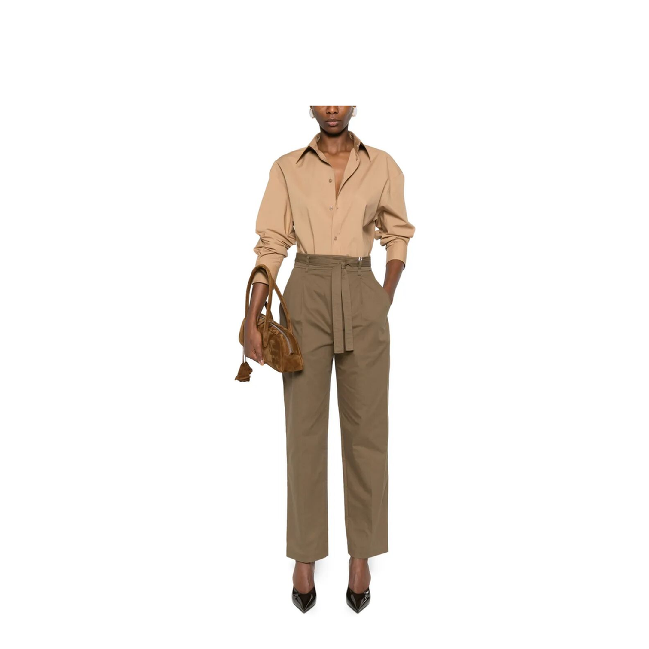 MAYFEYR - - Cotton Poplin Shirt With Cassandre Embroidery - 865483YZ9GB2100