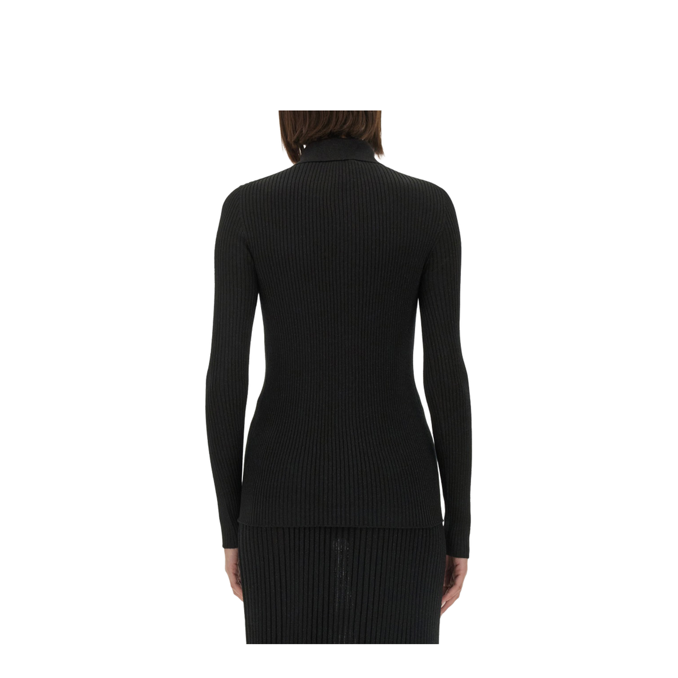 Ribbed Sweater Black