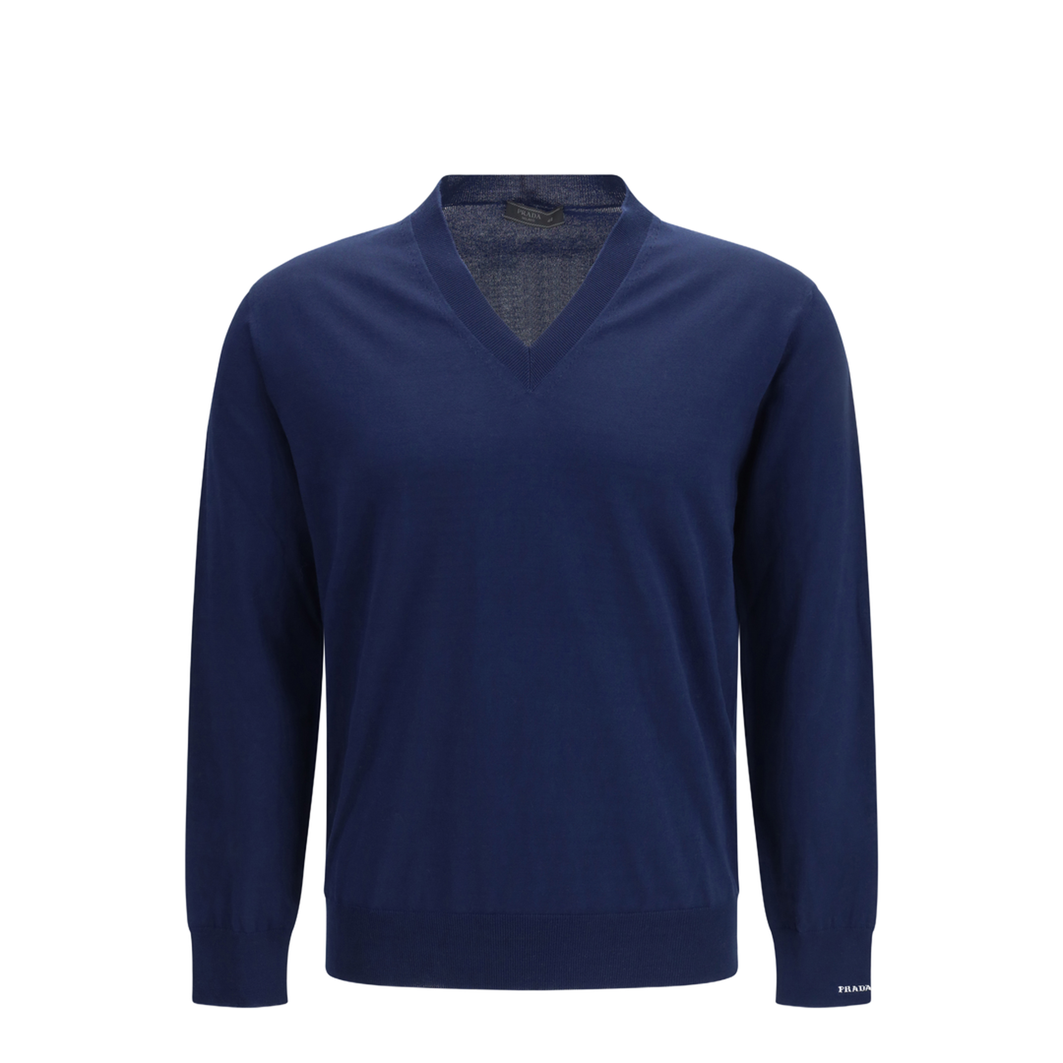 MAYFEYR - Prada - Cotton V-Neck Sweater - UMF211SOOO1813