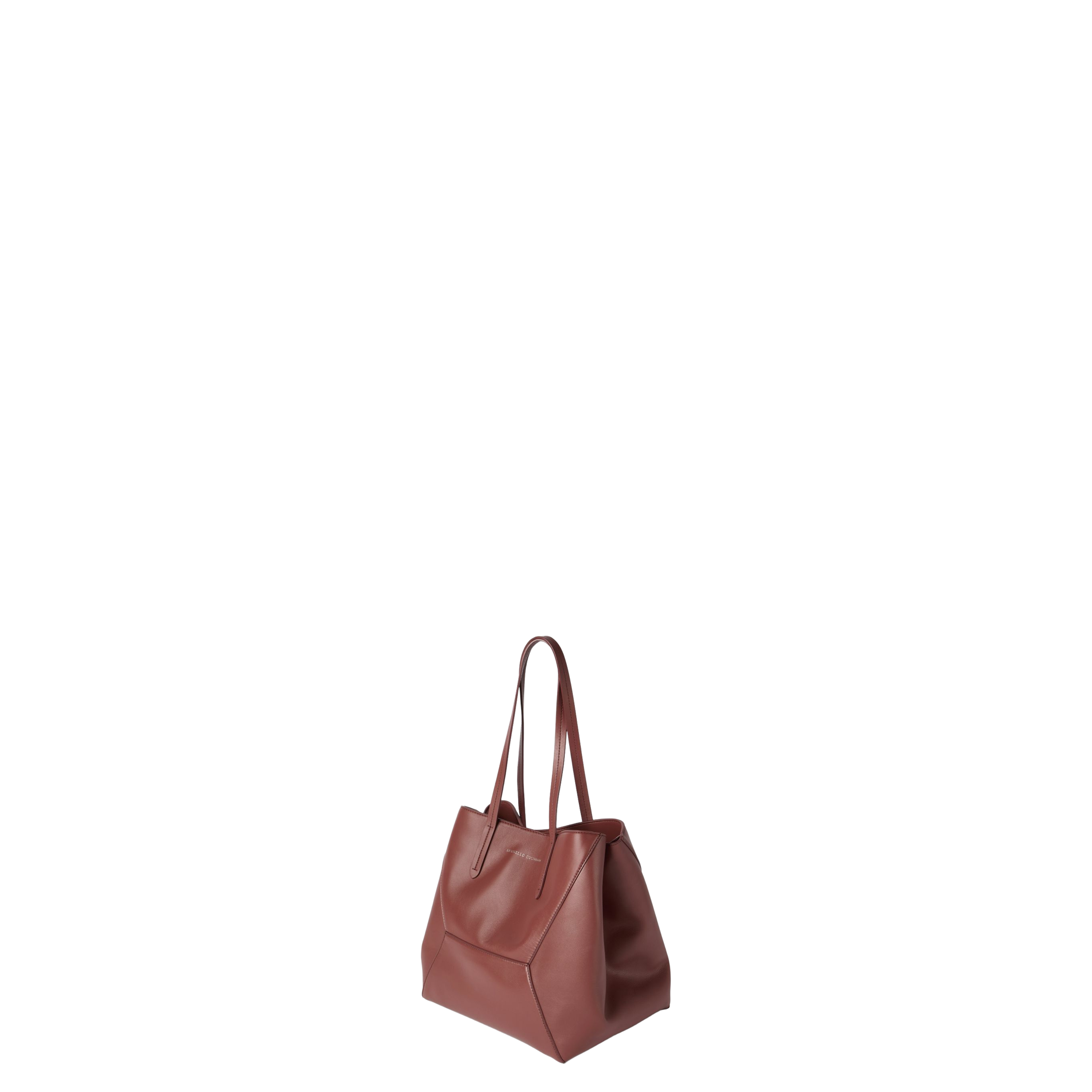 Leather Shopping Bag