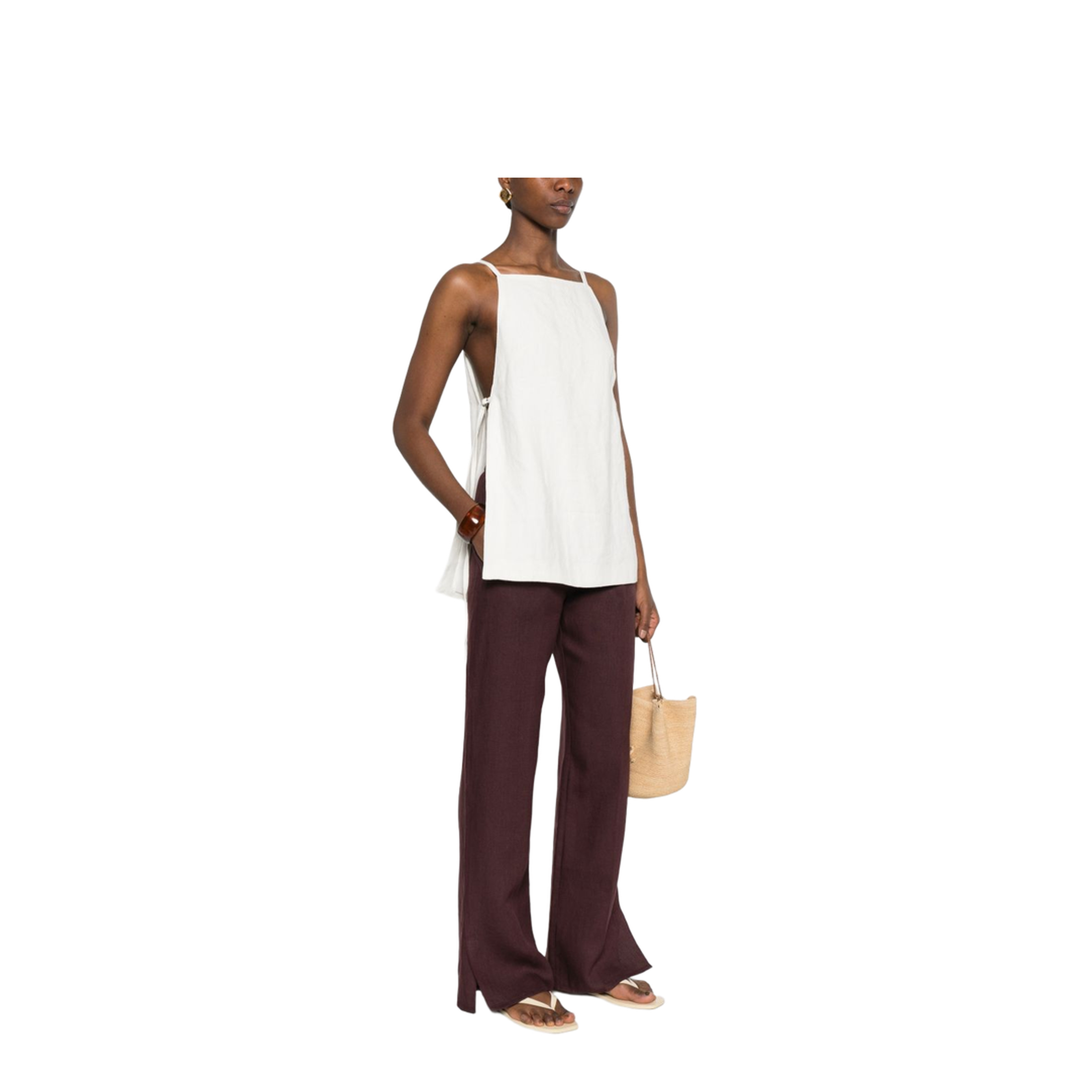 MAYFEYR - Forte Forte - Trousers Brown - 14826MYPANTSFONDANT