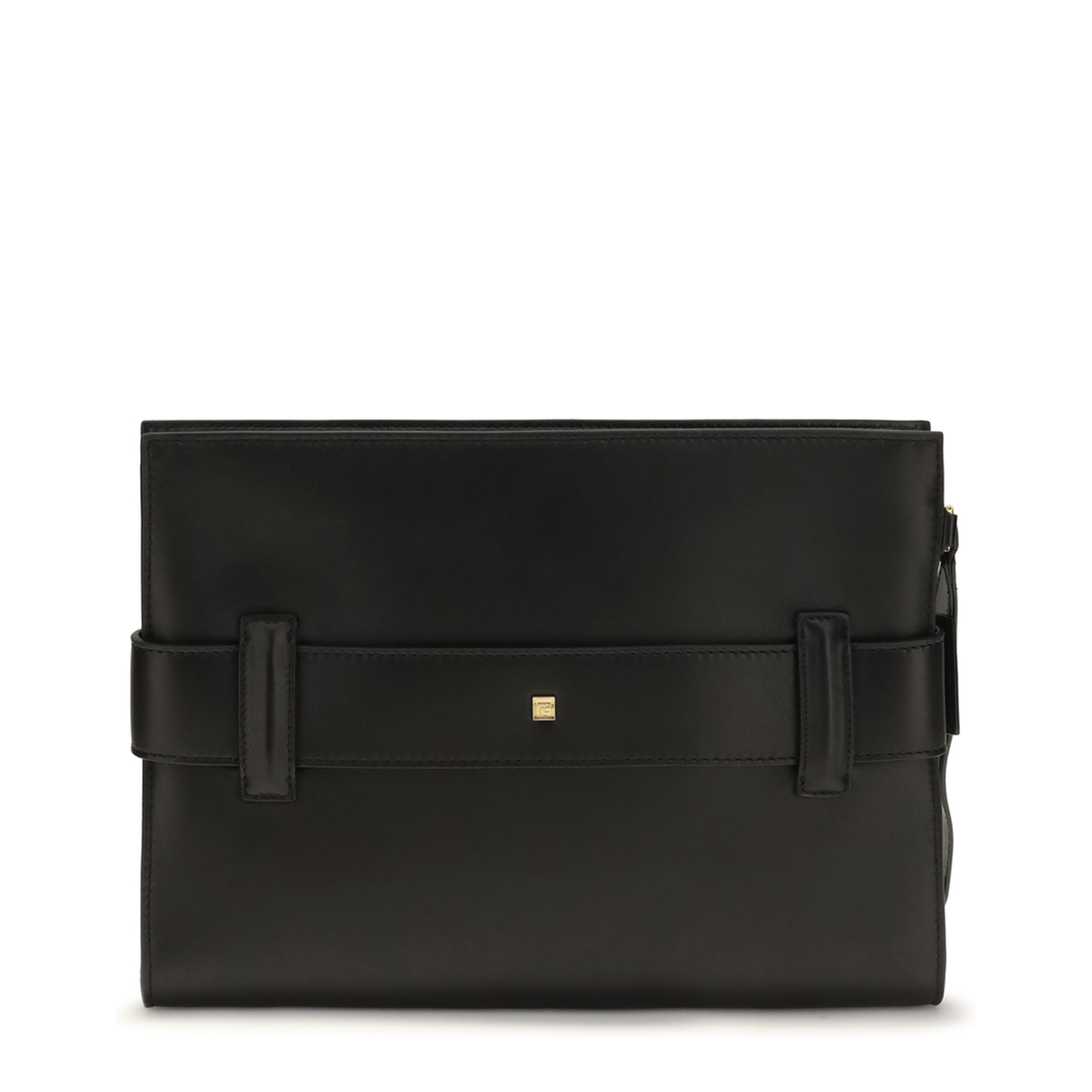 MAYFEYR - Balmain - Anthem Leather Clutch - HN1LC291LNSA