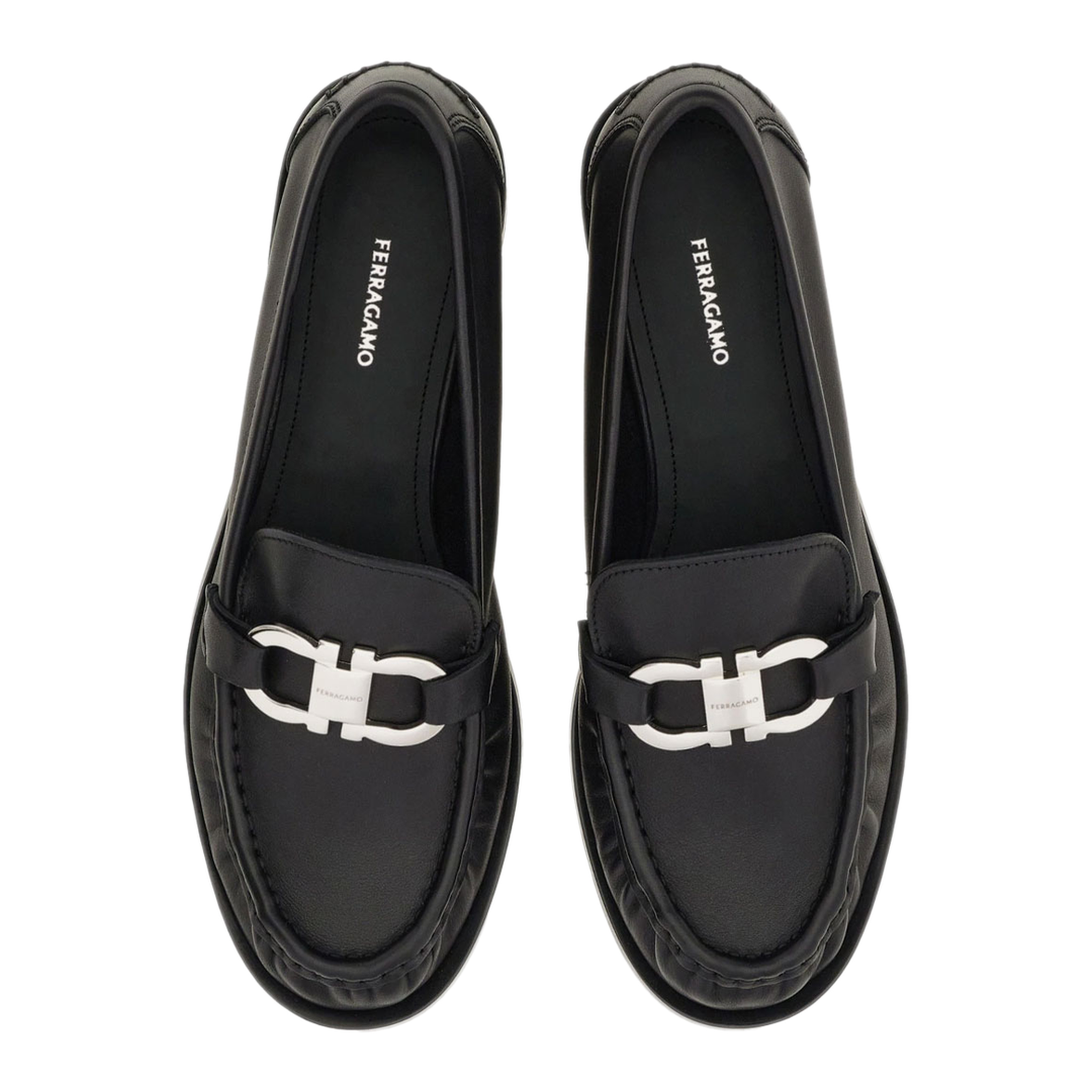 MAYFEYR - Ferragamo - Gancini Ornament Loafers - 01L9270795381